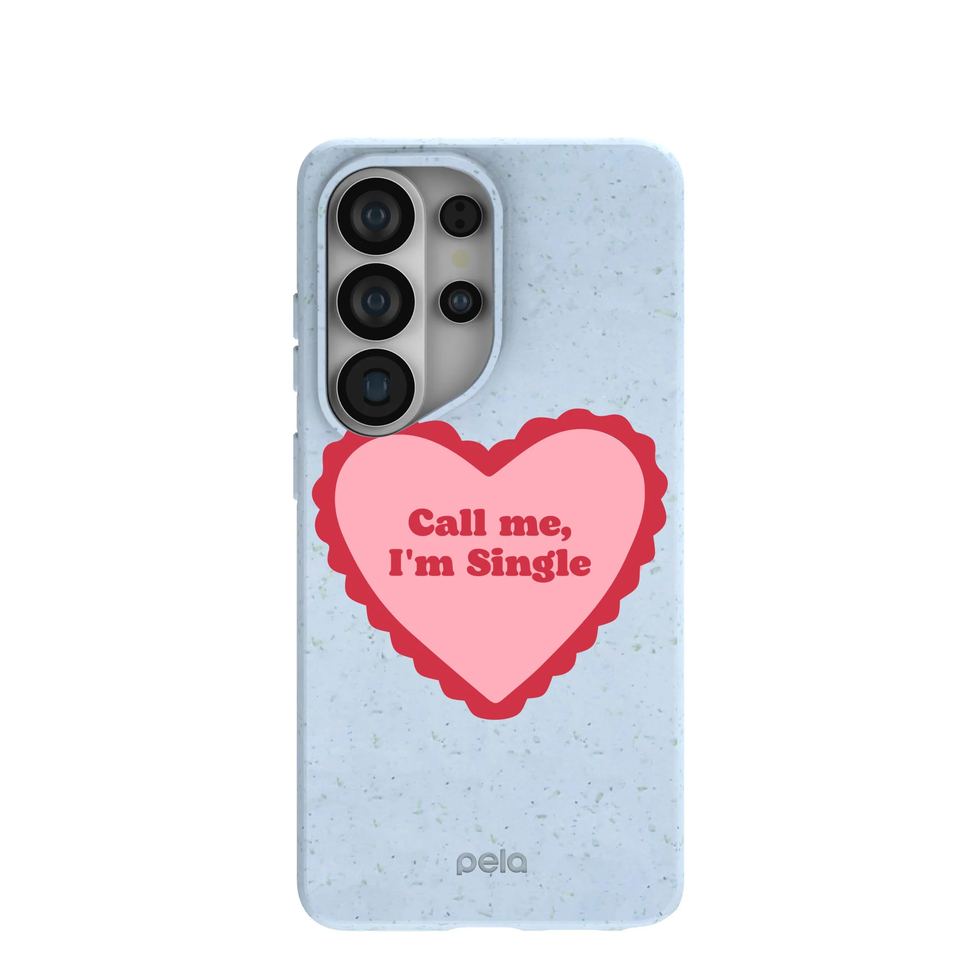 Powder Blue Call Me Samsung Galaxy S26 Ultra Case