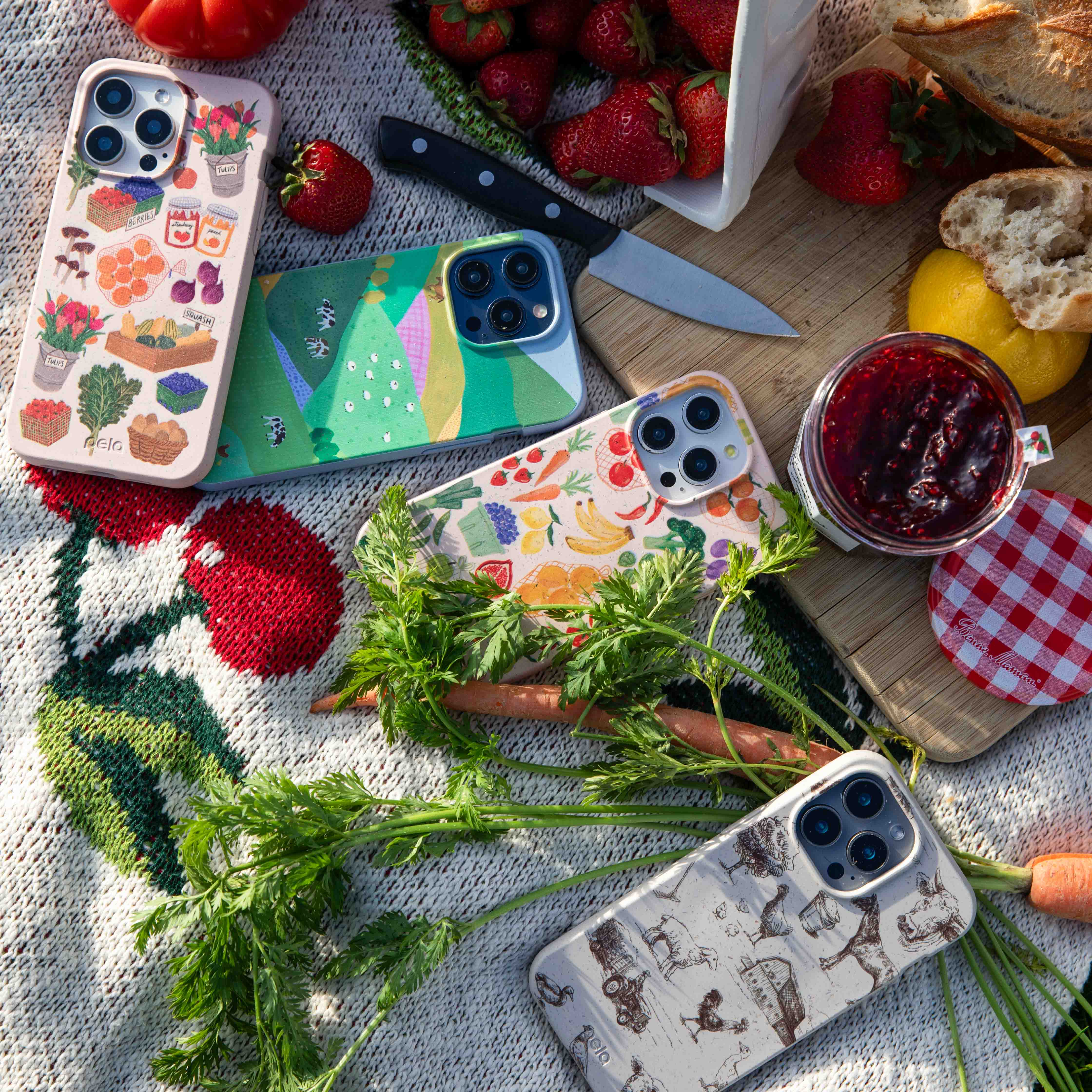 Powder Blue Farm Tales Google Pixel 8 Pro Case - Image 6