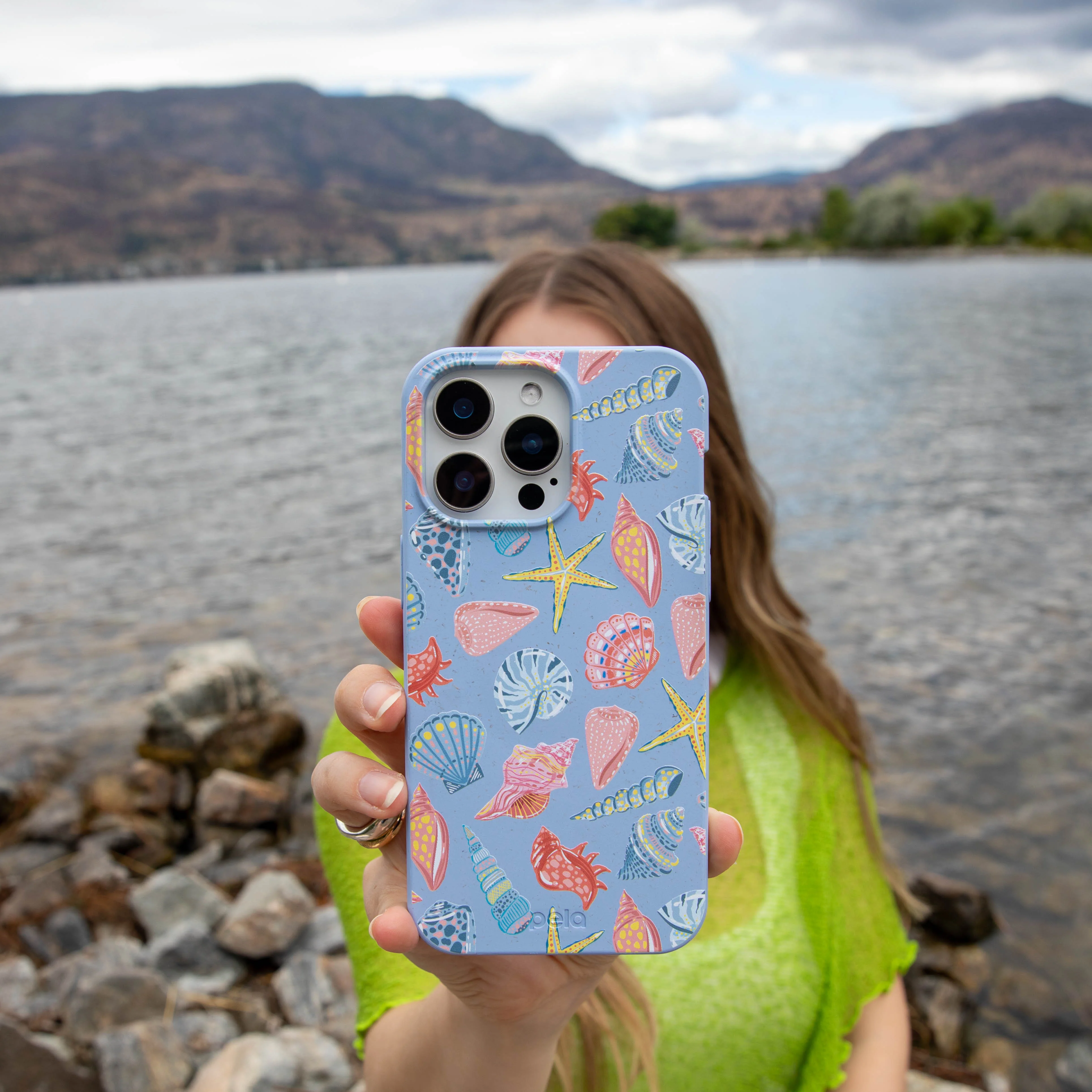 Powder Blue Mermaid Finds iPhone 14 Plus Case - Image 2