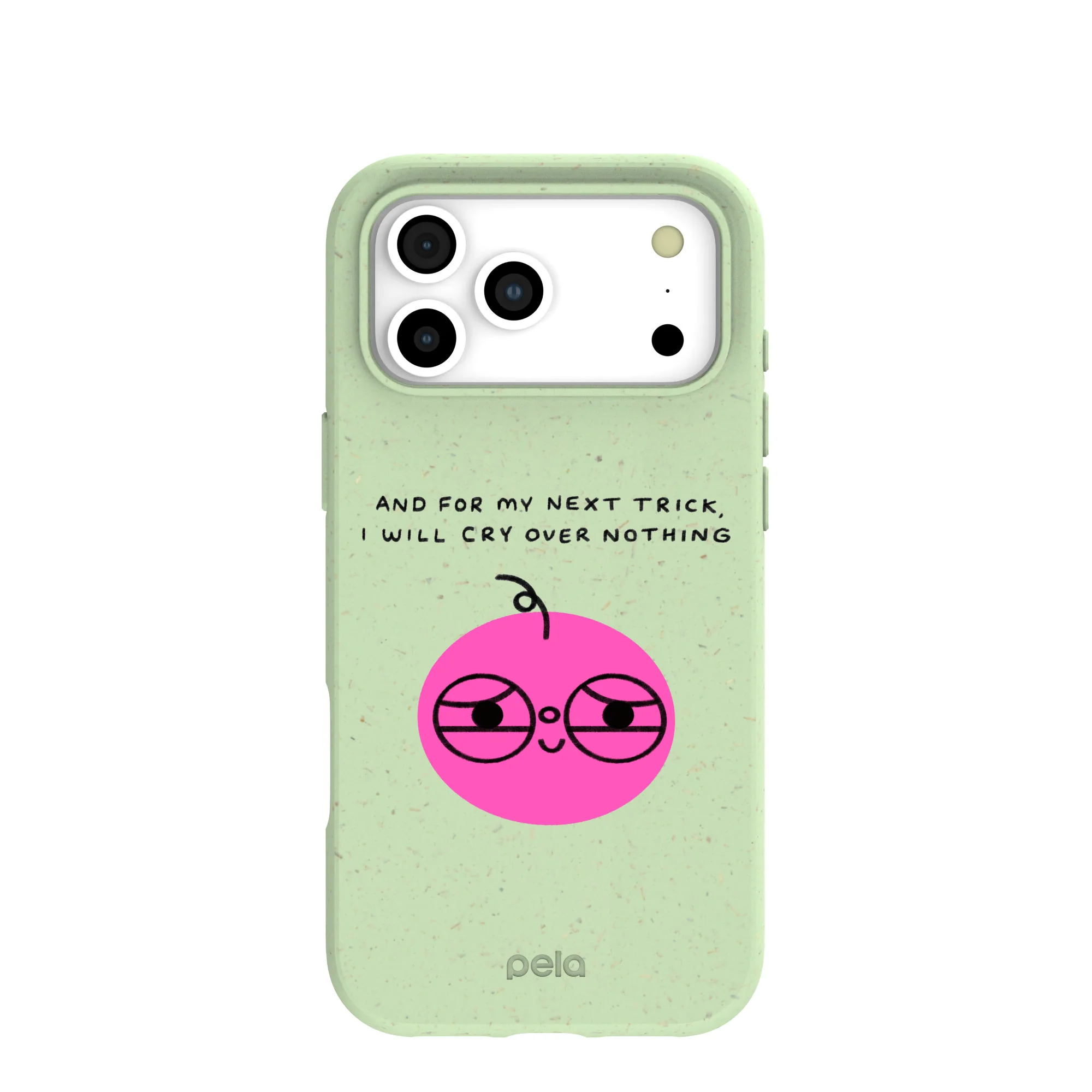 Sage Green Cry iPhone 17 Pro Max Case
