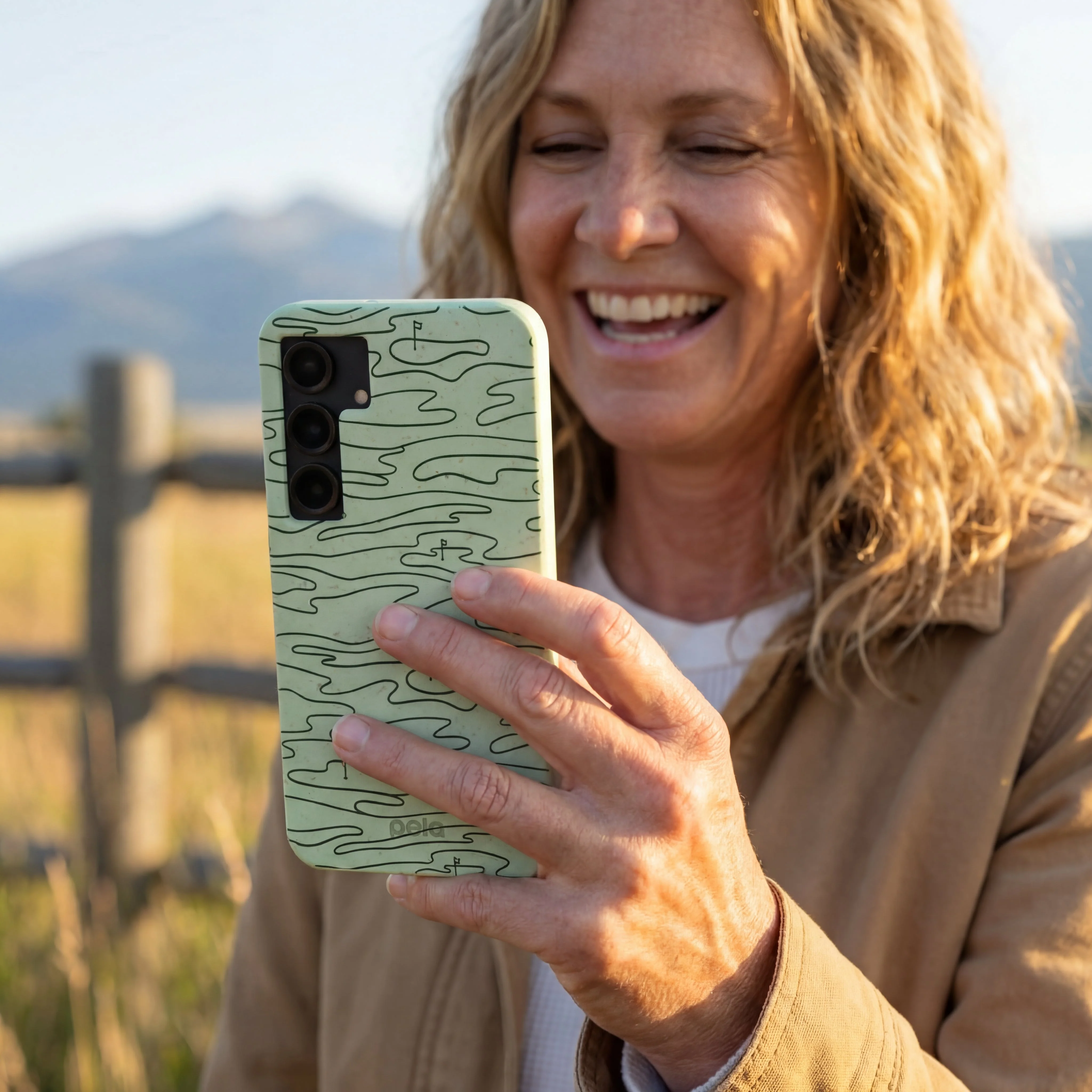Sage Green Fairway Samsung Galaxy S25 Ultra Case - Image 2