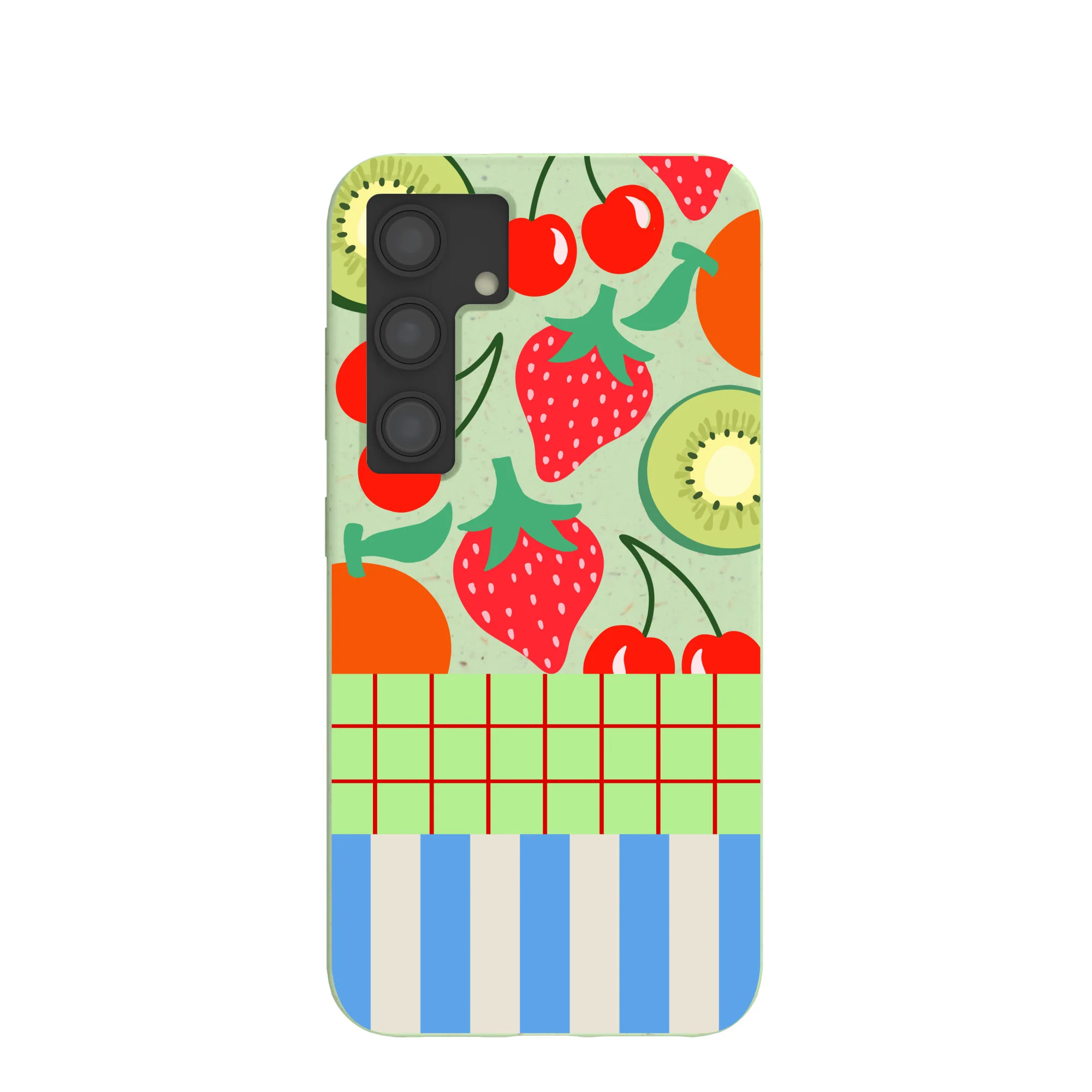 Sage Green Fresh Picnic Samsung Galaxy S24 Case