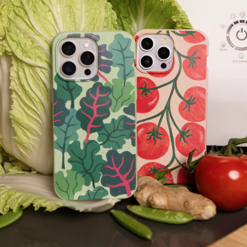Sage Green Leafy Greens iPhone 12 Mini Case - Image 2