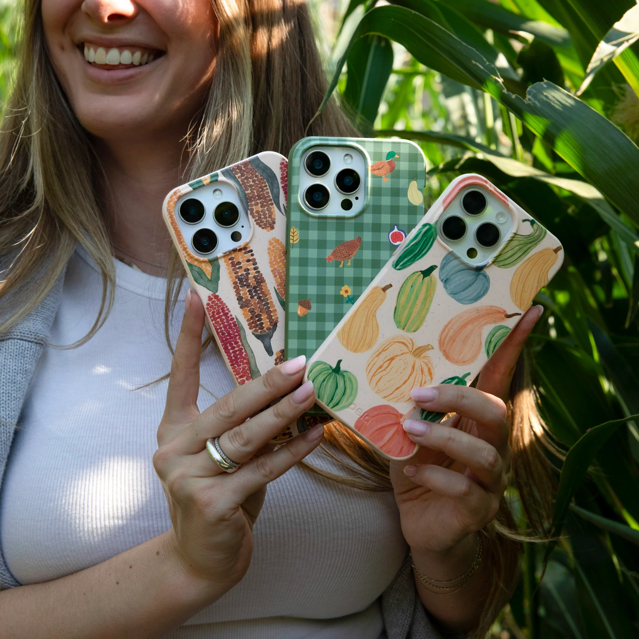 Seashell Autumn Garden Samsung Galaxy S21 Case - Image 5