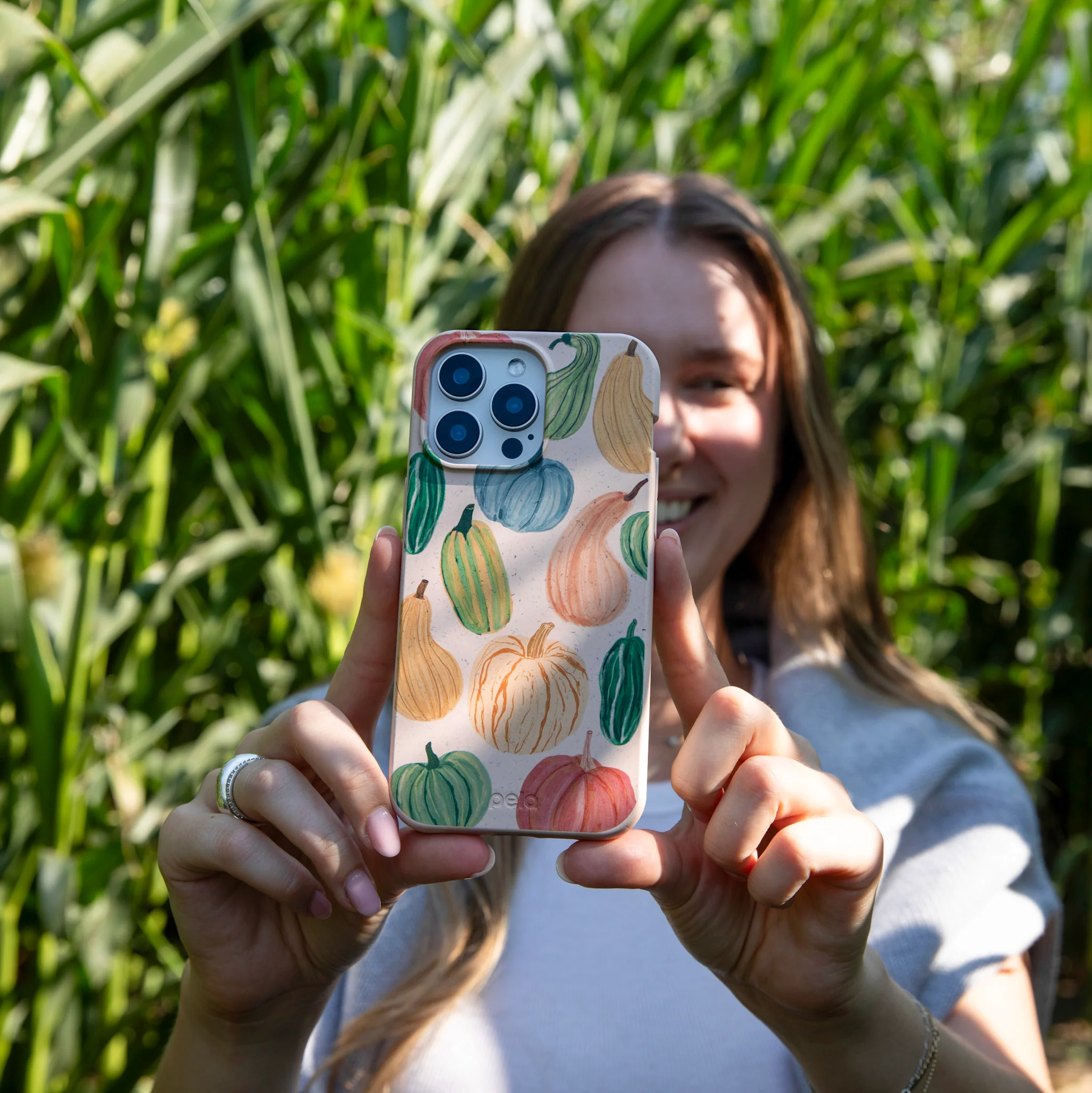 Seashell Autumn Garden Samsung Galaxy S23 Case - Image 2