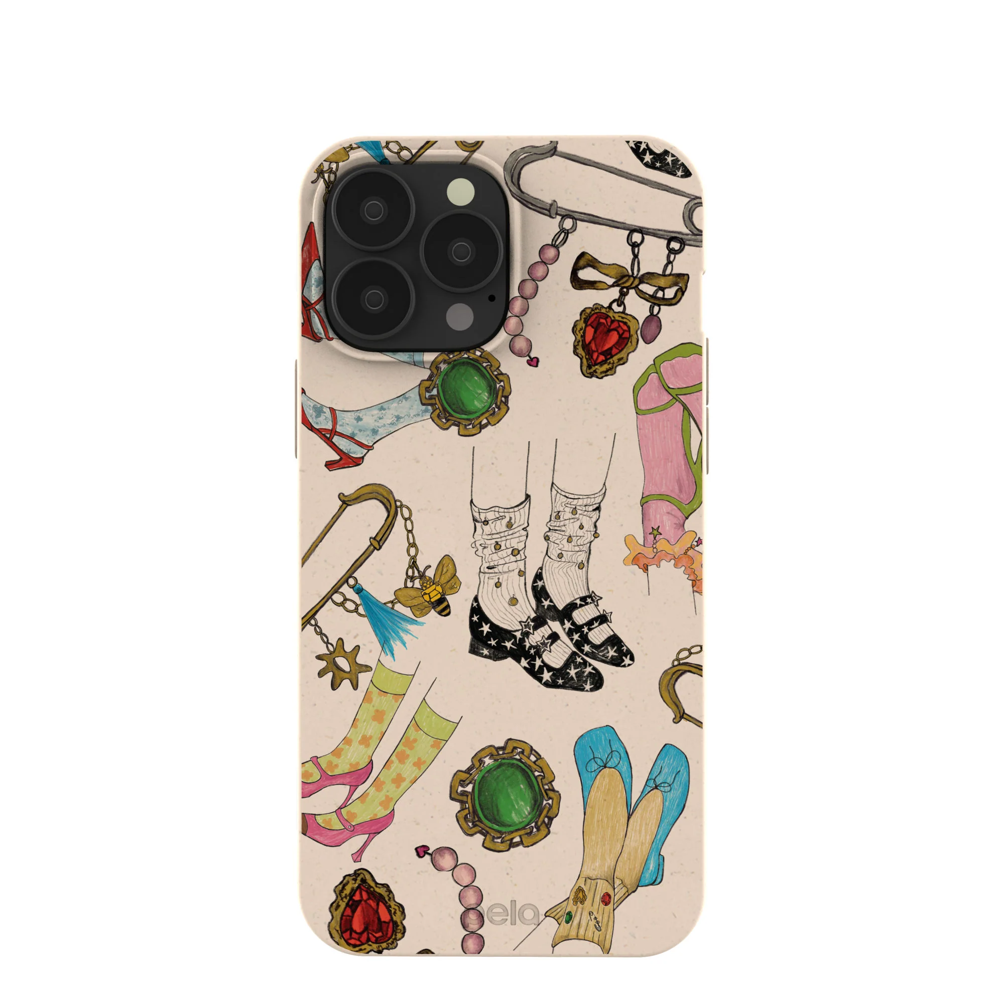 Seashell Brooch Parade iPhone 13 Pro Max Case