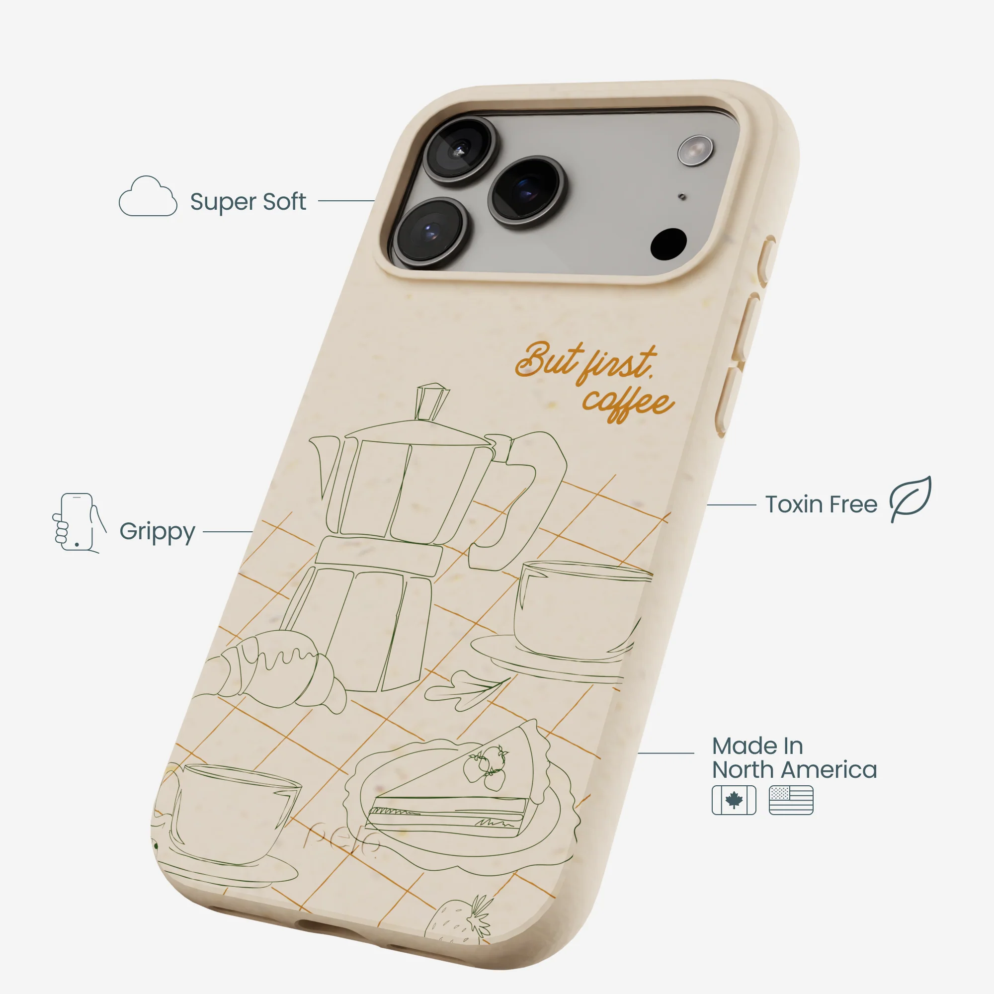 Seashell But First iPhone 17 Pro Max Case - Image 3