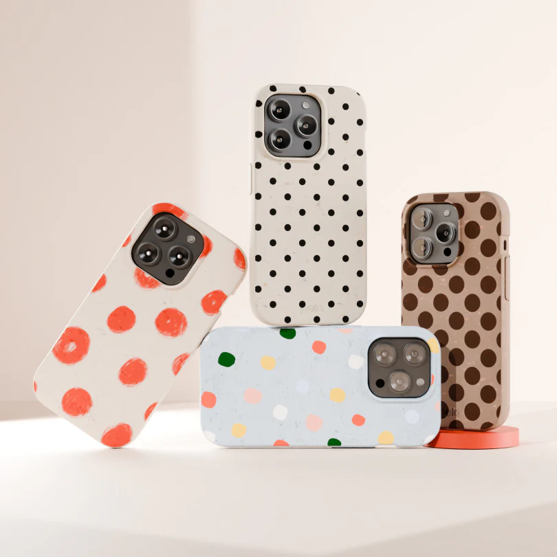 Seashell Cheery Dots iPhone 11 Case - Image 2