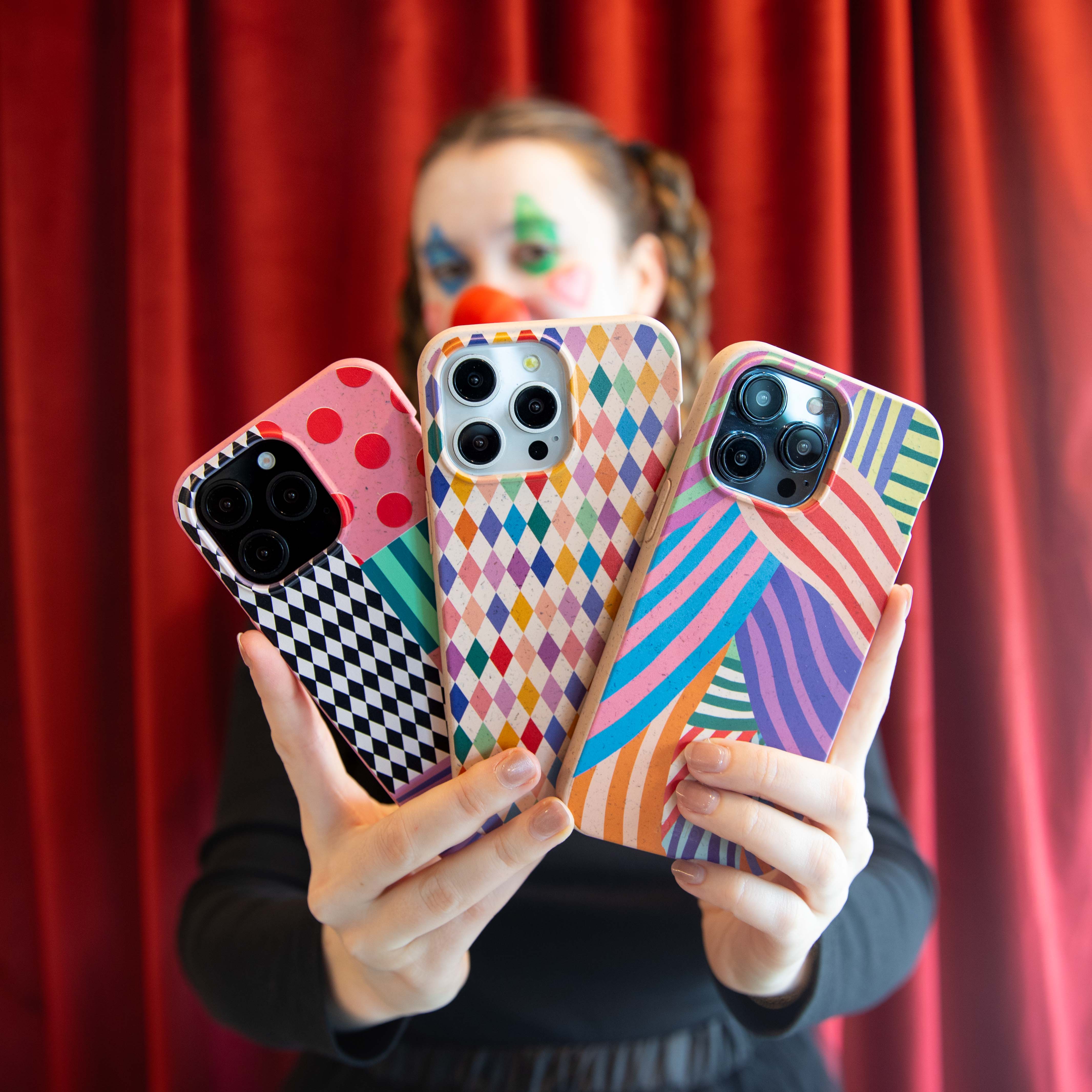 Seashell Clownish Stripes iPhone 6/6s/7/8/SE Case - Image 5