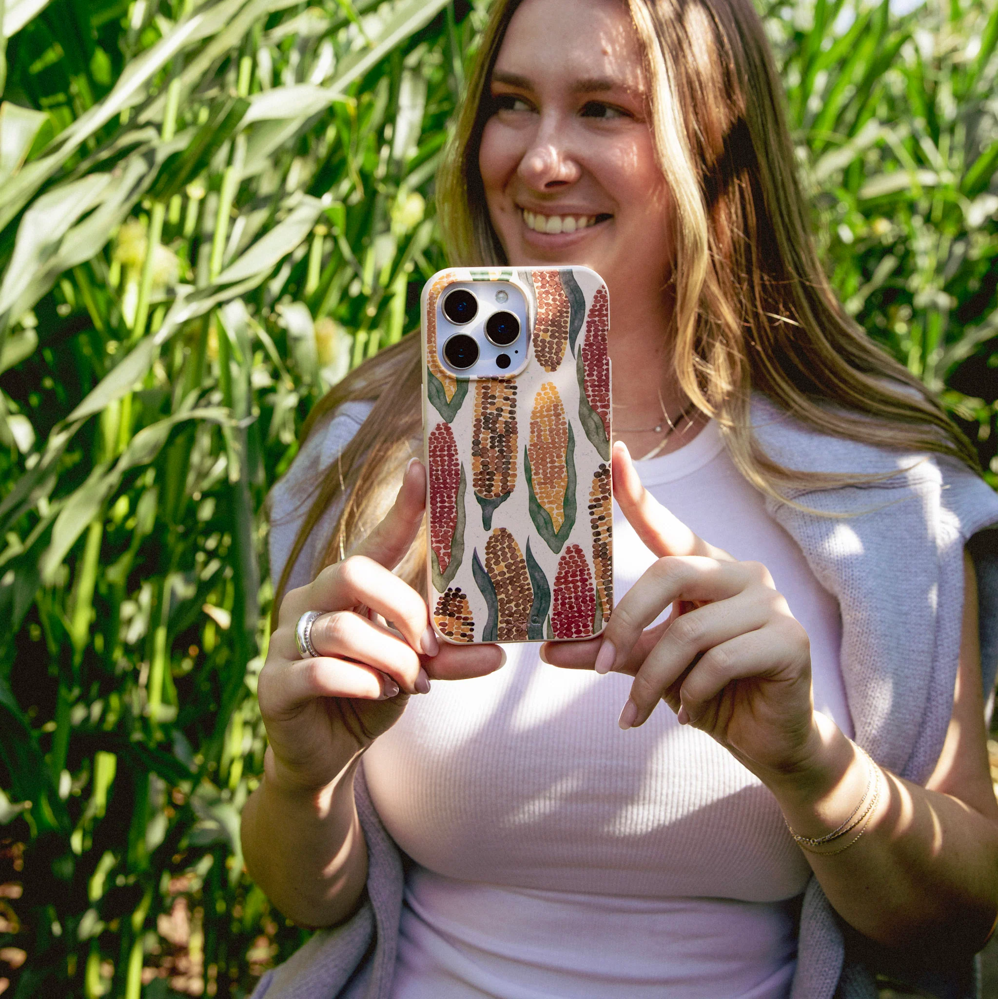 Seashell Cornfield iPhone 16e/17e Case - Image 2