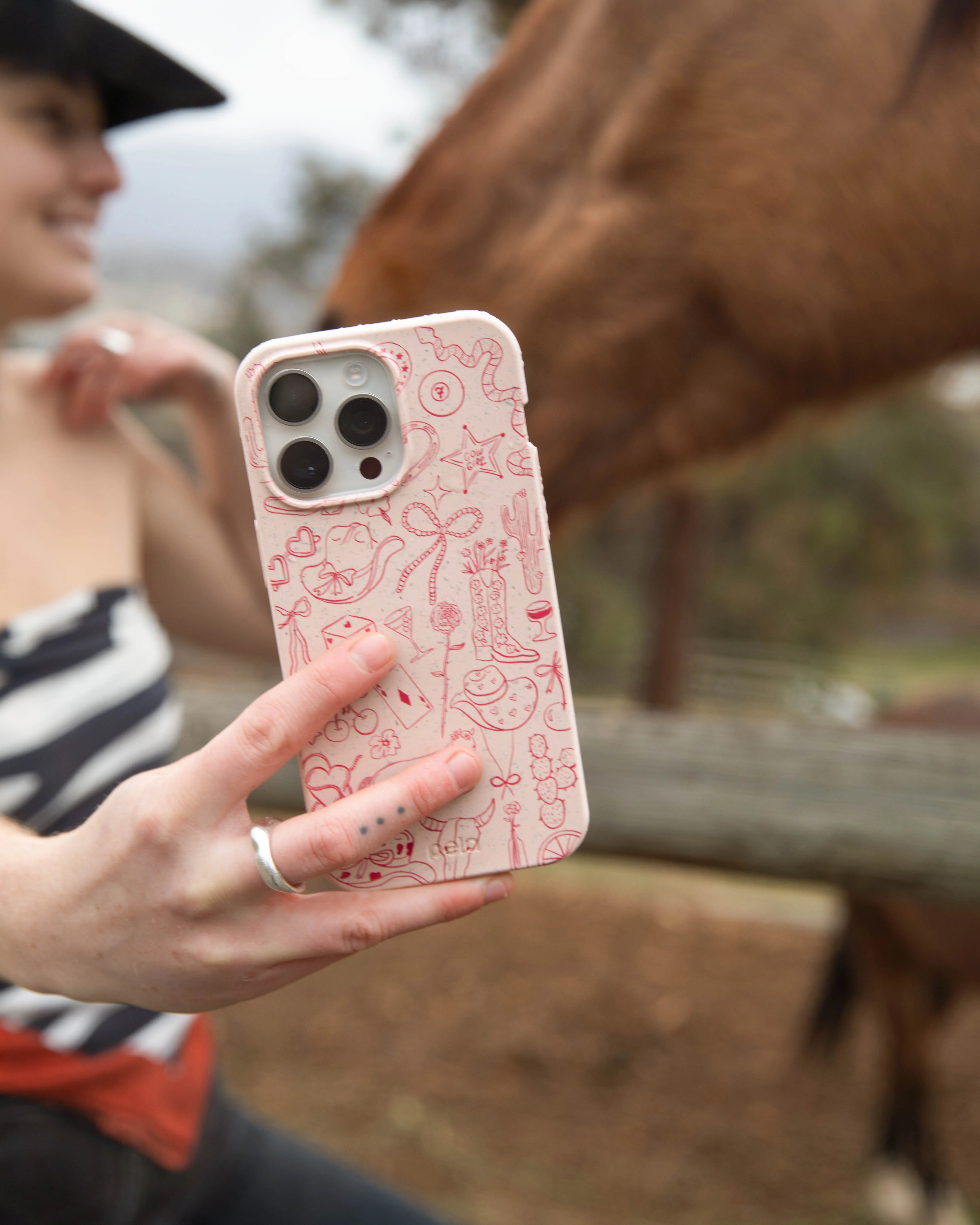 Seashell Cowgirl Chic Google Pixel 7 Case - Image 6