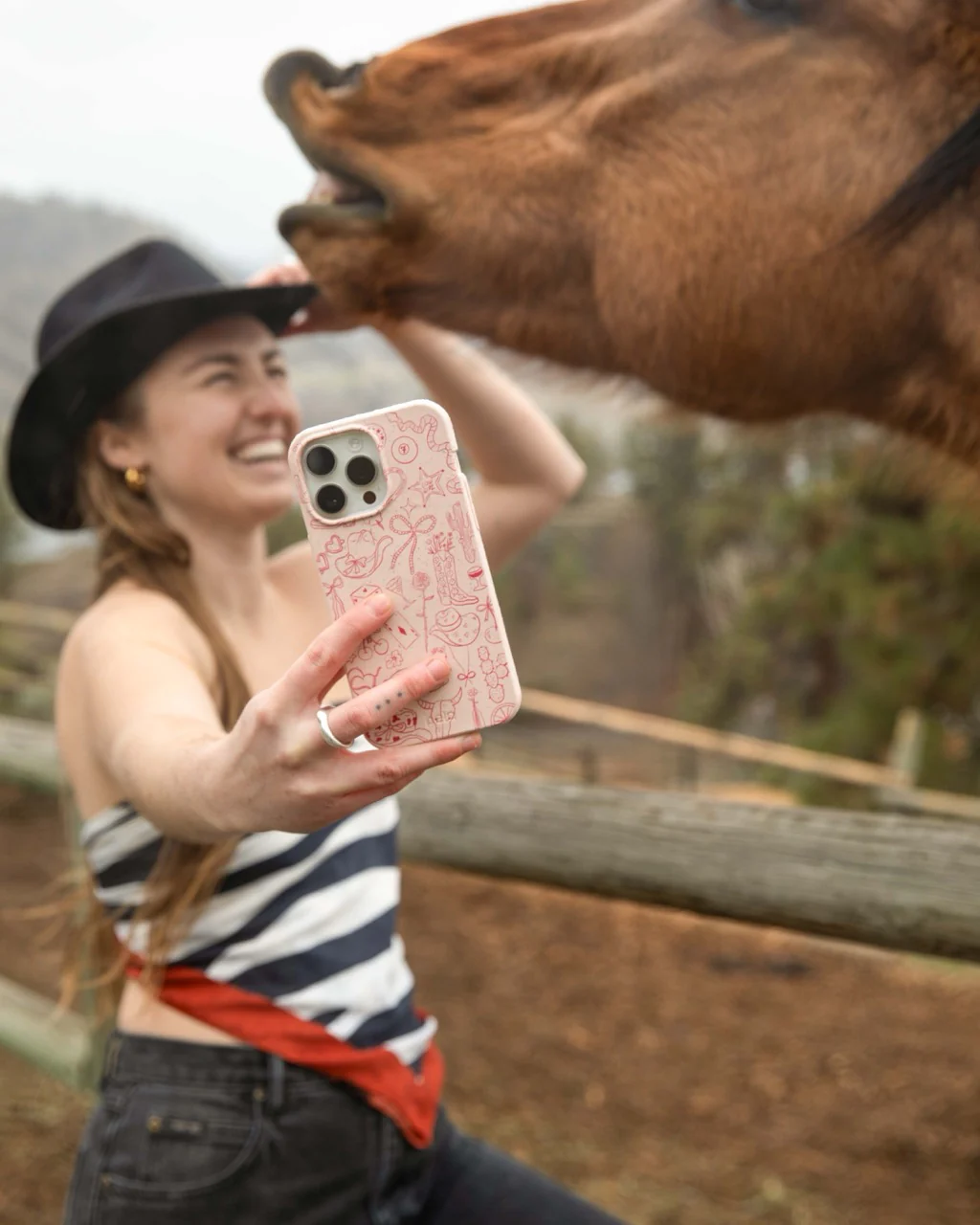 Seashell Cowgirl Chic iPhone 11 Case - Image 2