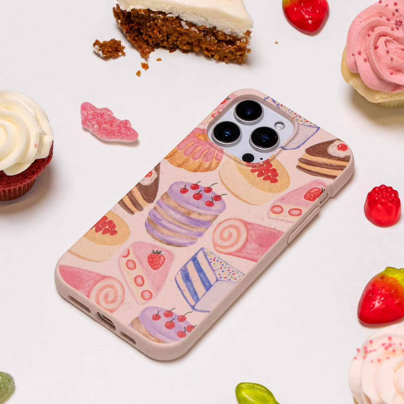 Seashell Crayon Pastries iPhone 12 Mini Case - Image 5