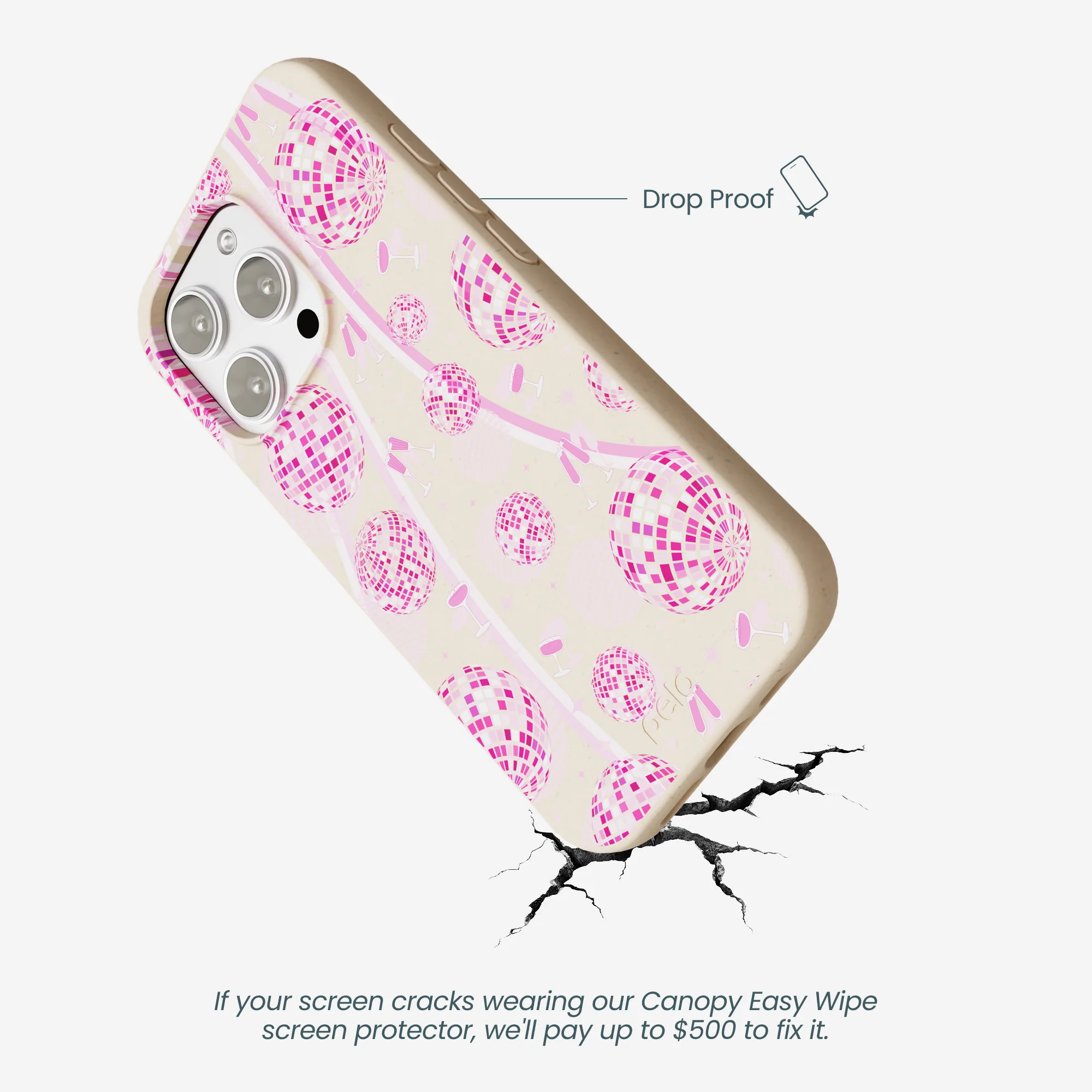 Seashell Dancing Lights iPhone 16 Pro Max Case - Image 5