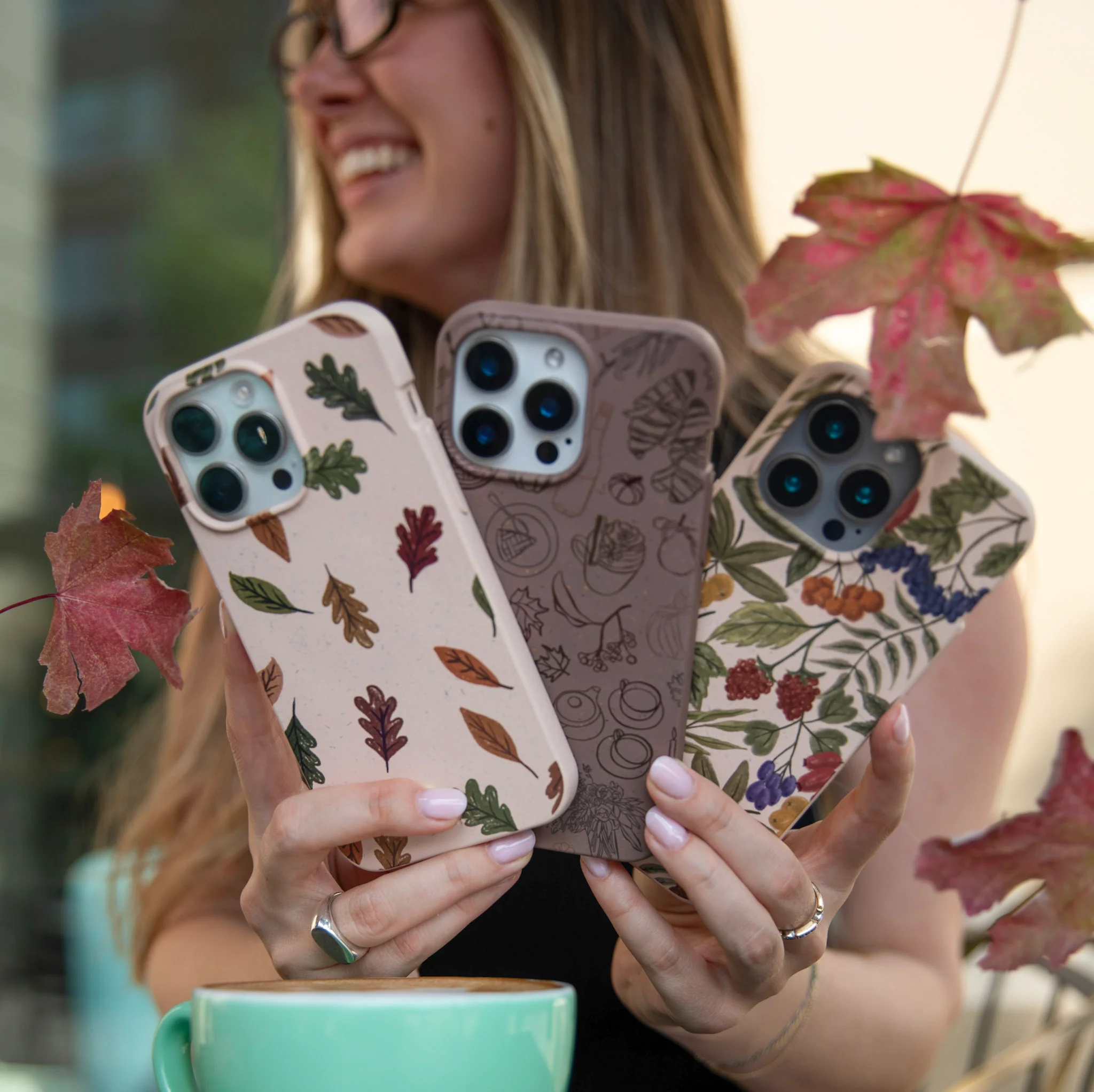 Seashell Fall Berries iPhone Air Case - Image 9