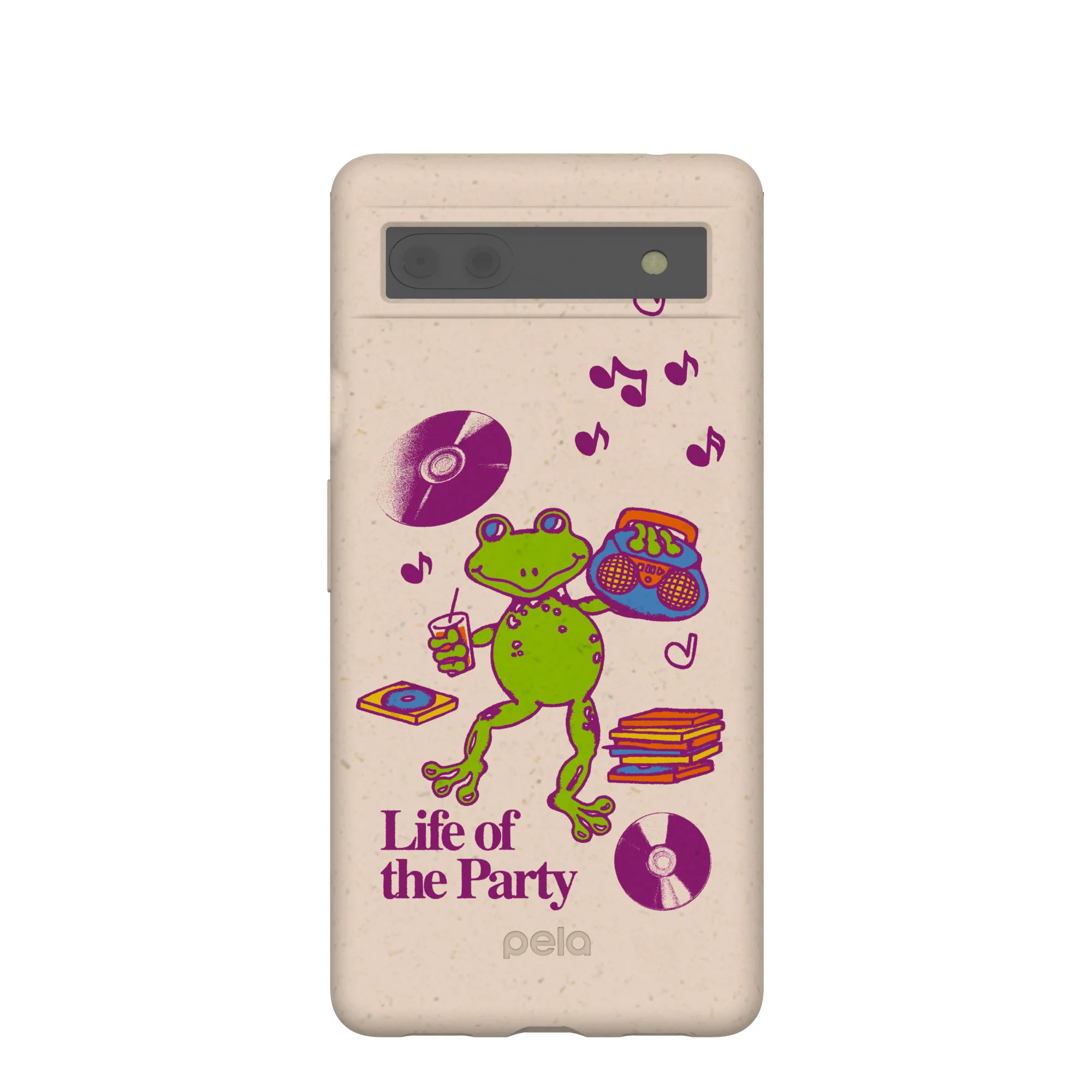 Seashell Frog Party Google Pixel 6a Case