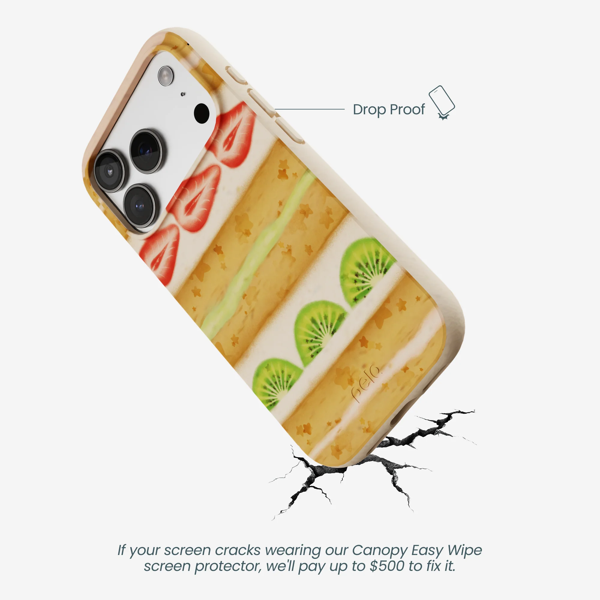 Seashell Fruit Cake iPhone 17 Pro Case - Image 4