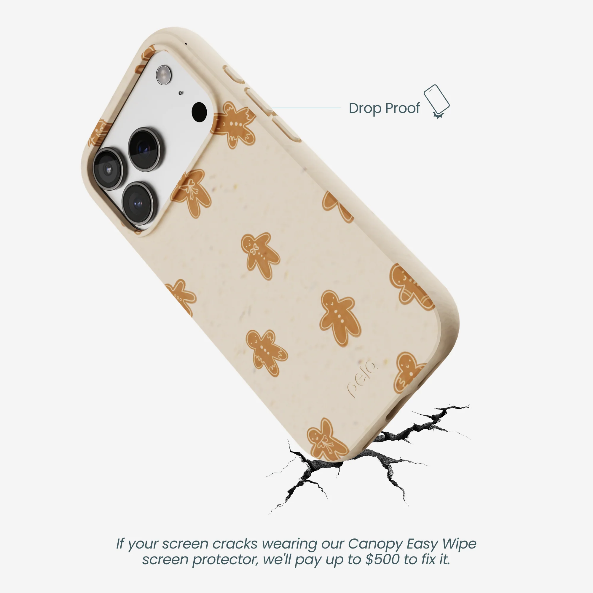 Seashell Gingerbread delight iPhone 17 Pro Case - Image 5