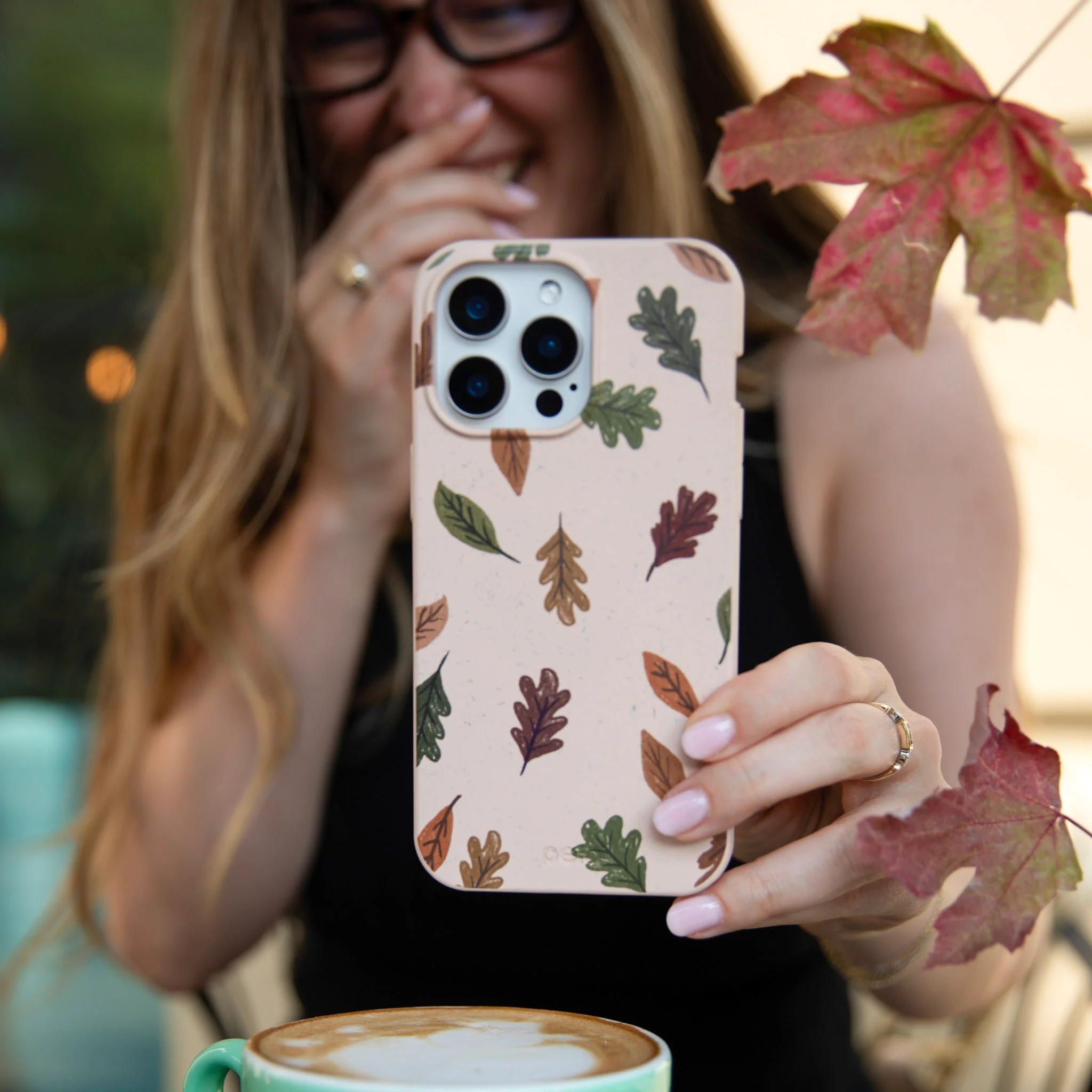 Seashell Harvest Hues iPhone 14 Case - Image 5