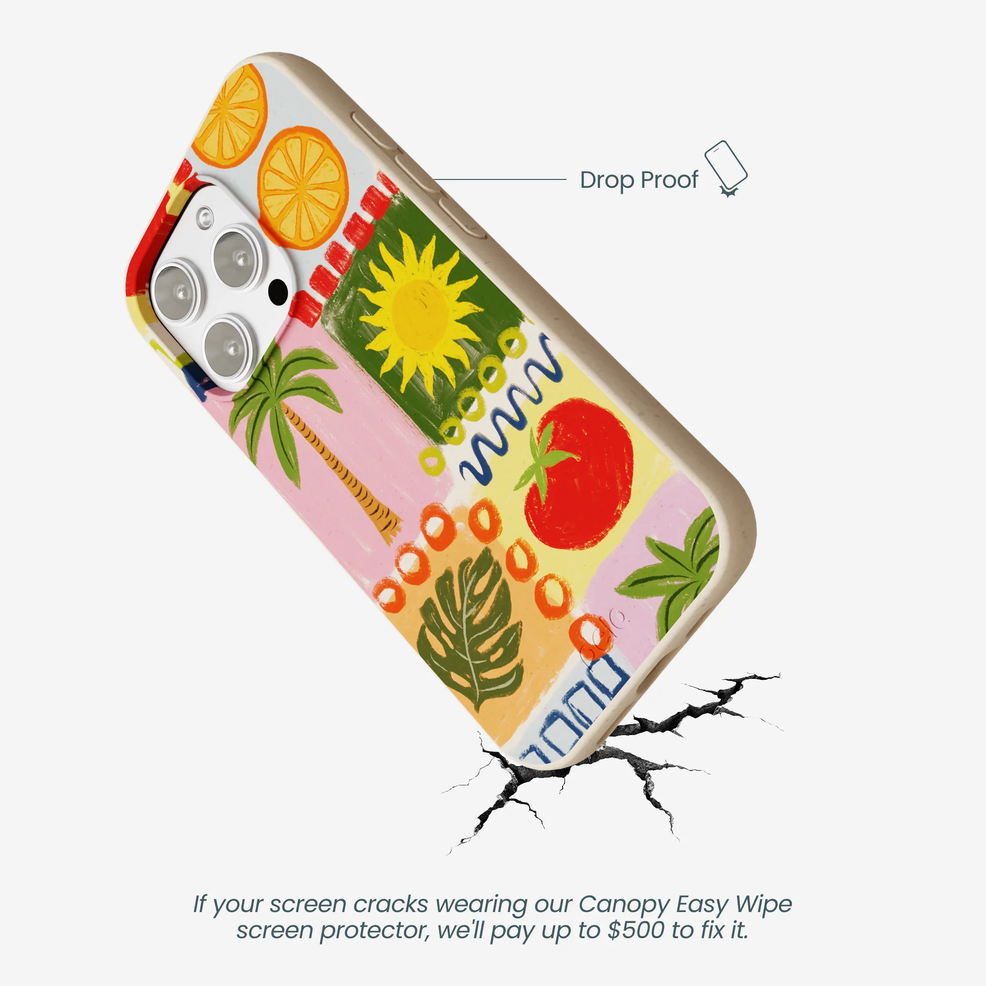 Seashell Hello Sunshine iPhone 16 Pro Max Case - Image 5