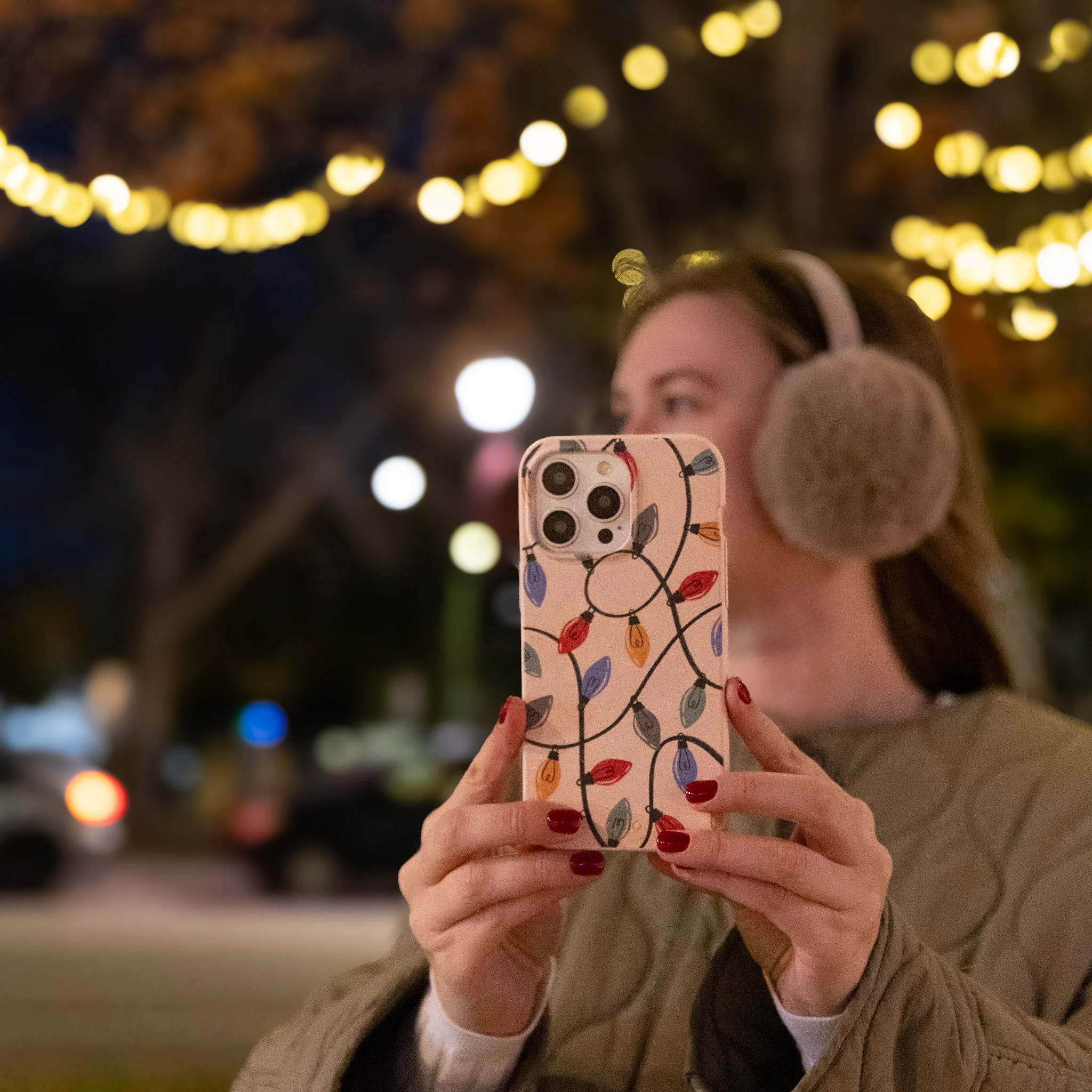 Seashell Holiday Lights Google Pixel 6a Case - Image 6