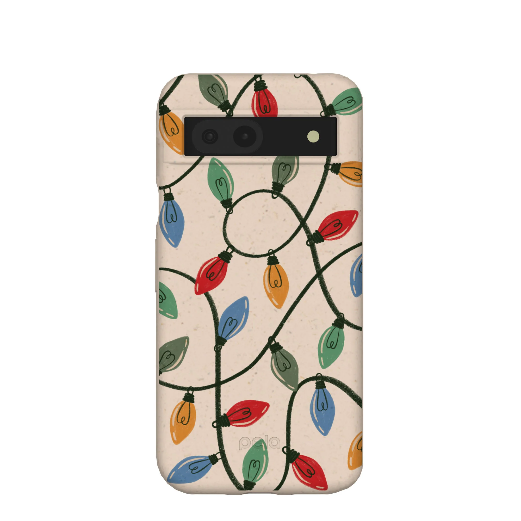 Seashell Holiday Lights Google Pixel 8a Case