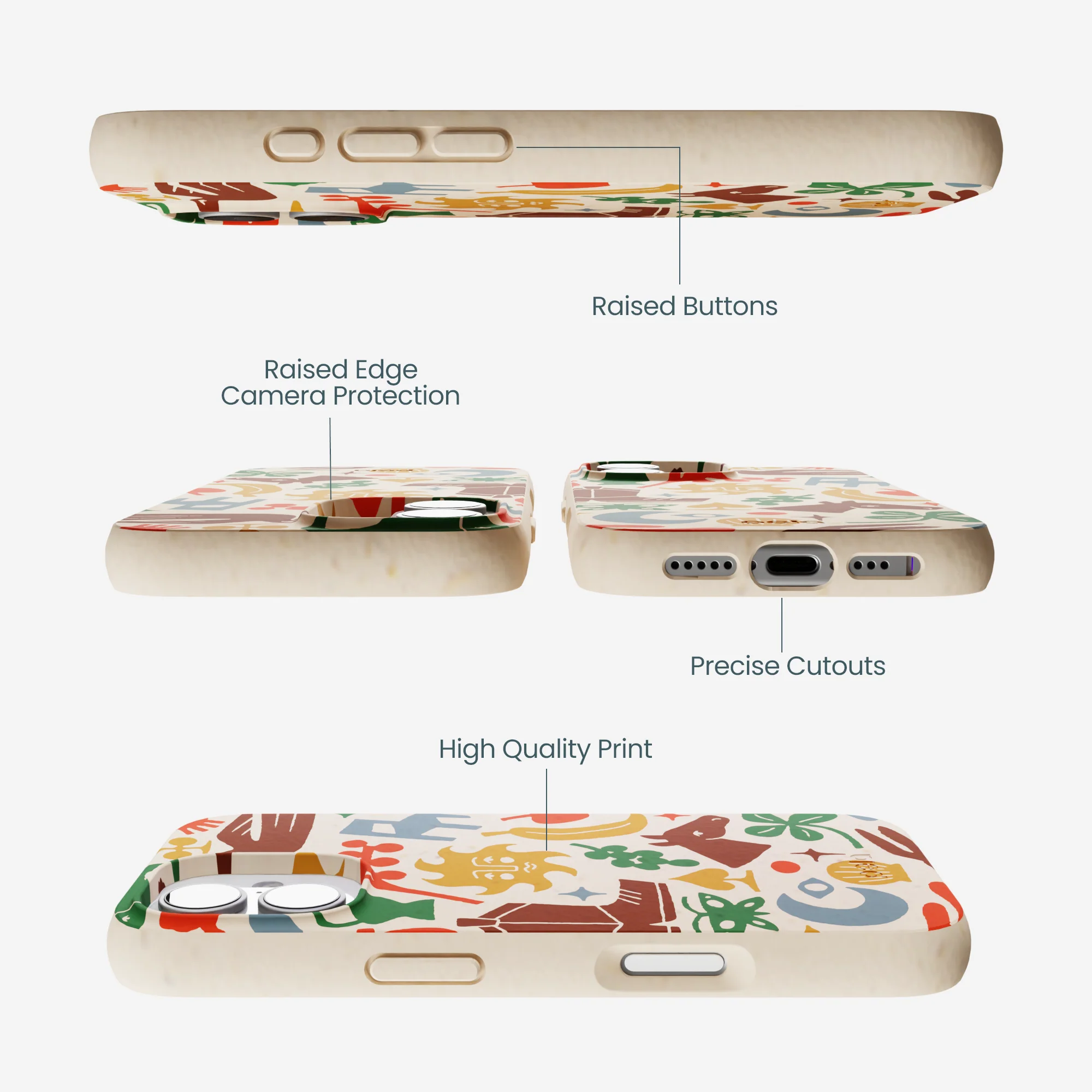 Seashell Junk Drawer iPhone 17 Case - Image 2