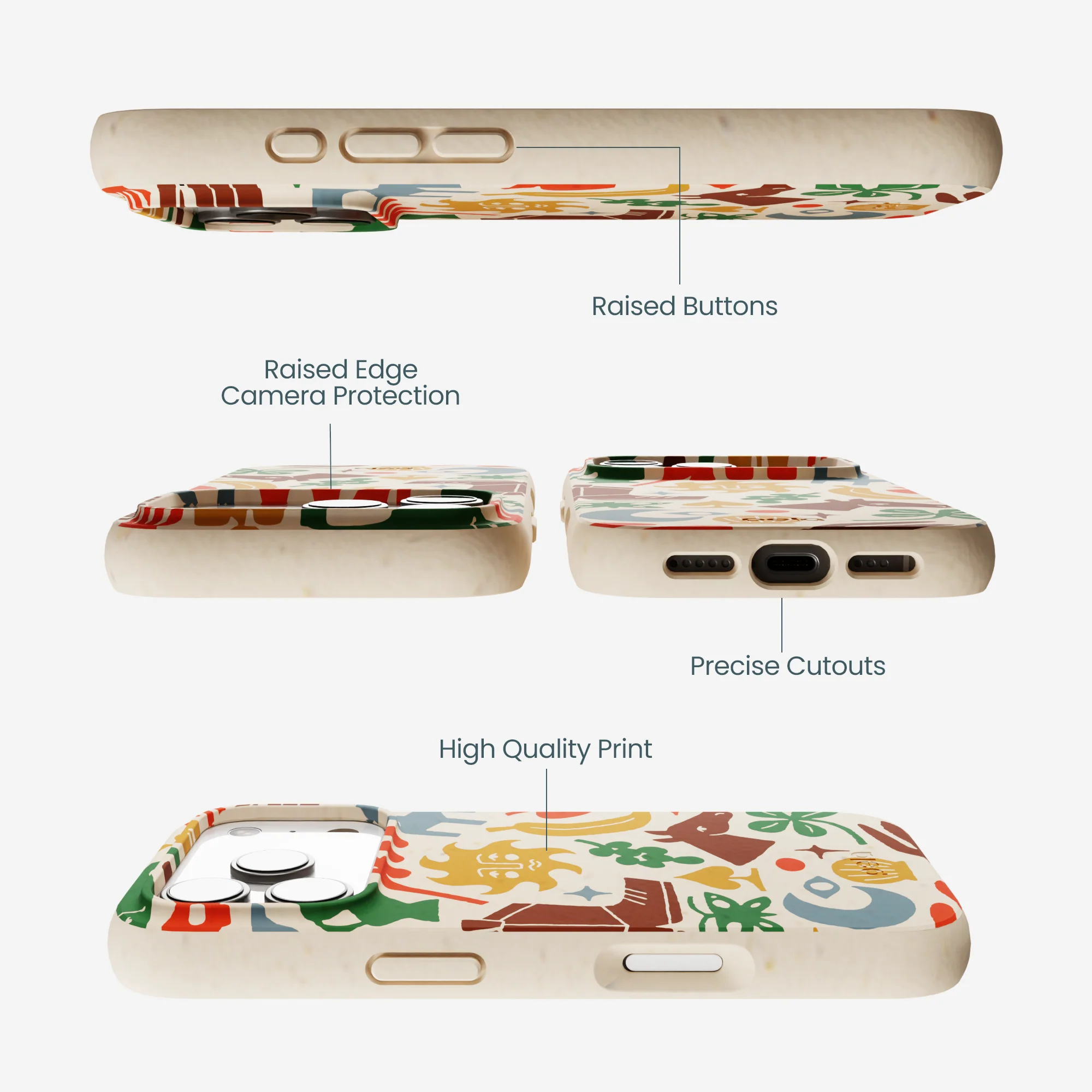 Seashell Junk Drawer iPhone 17 Pro Case - Image 3