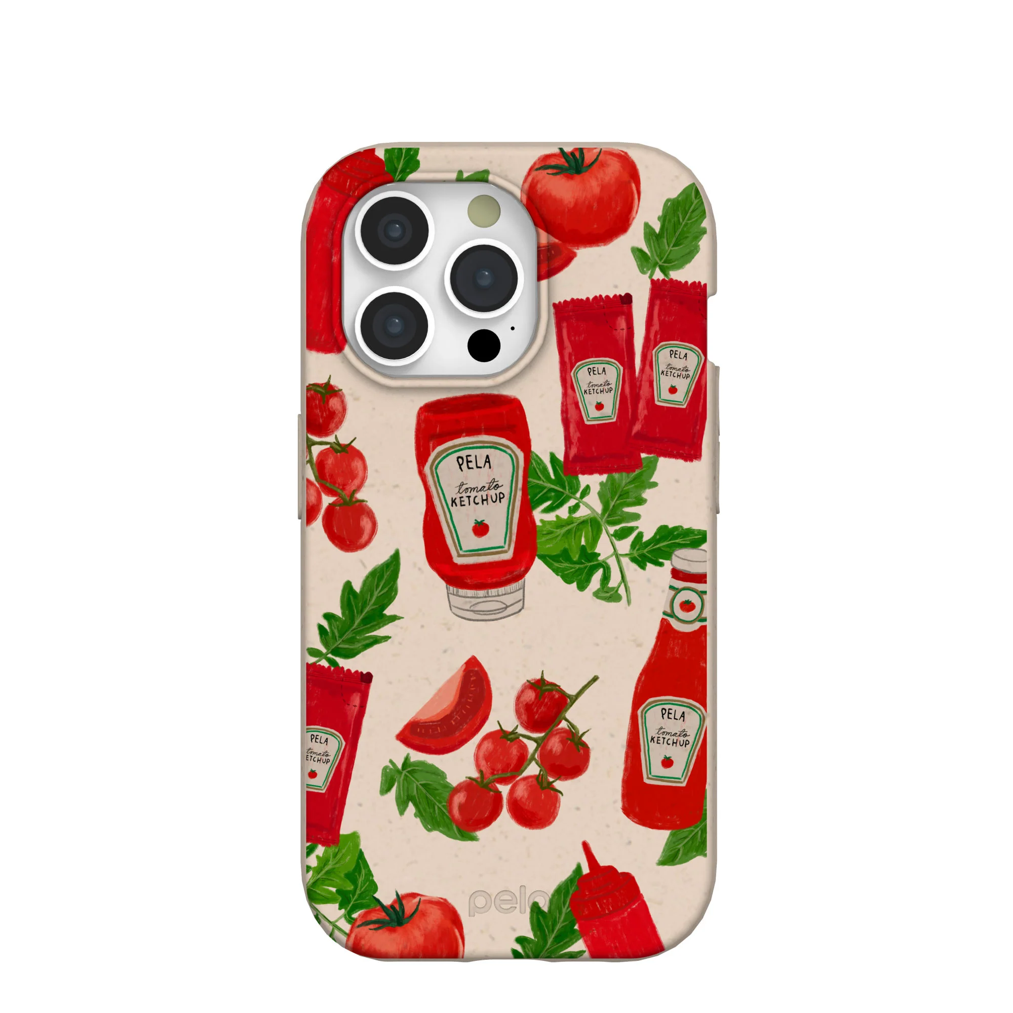 Seashell Ketchup Party iPhone 15 Pro Case