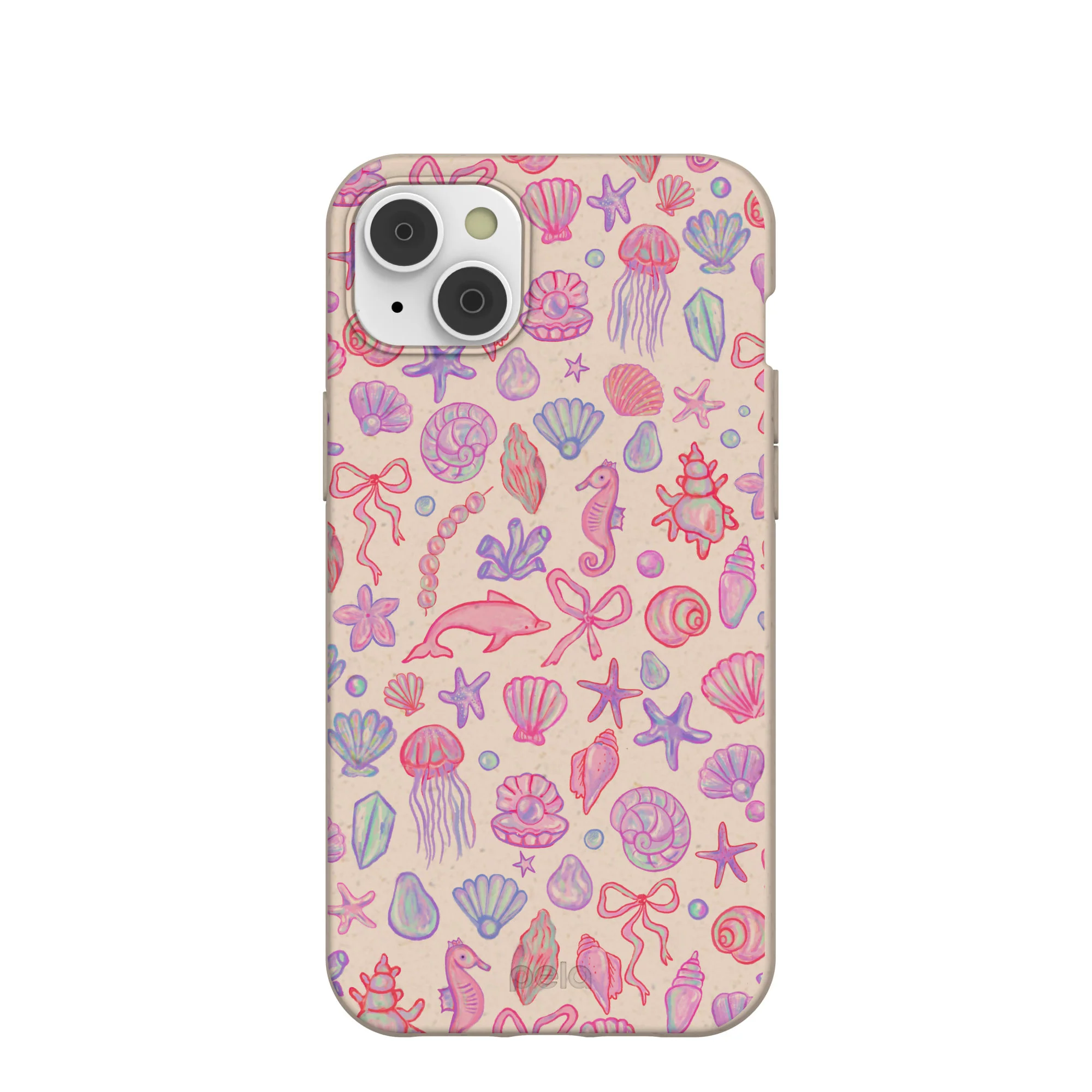 Seashell Mermaid Dreams iPhone 14 Plus Case