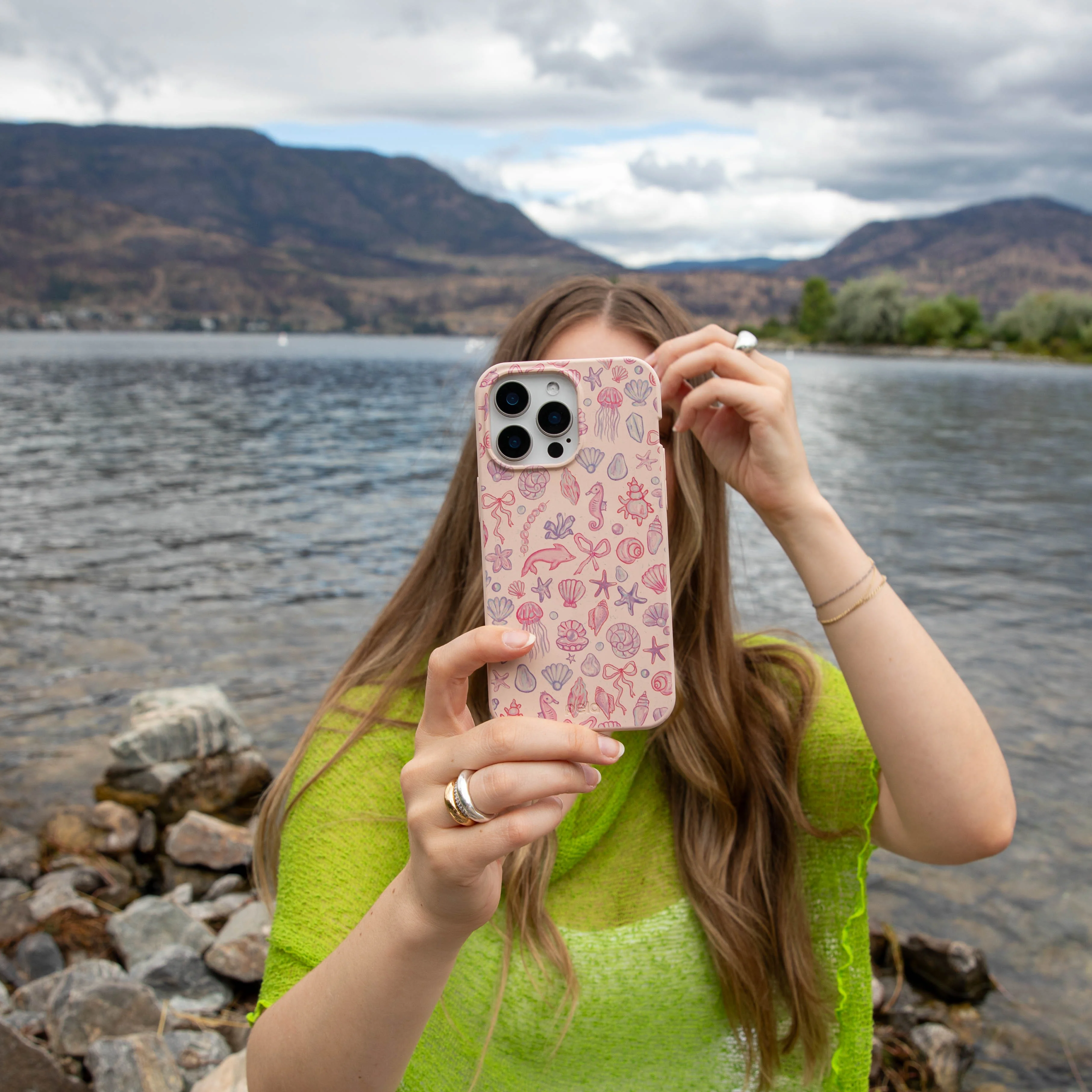 Seashell Mermaid Dreams Samsung Galaxy S21 Case - Image 2