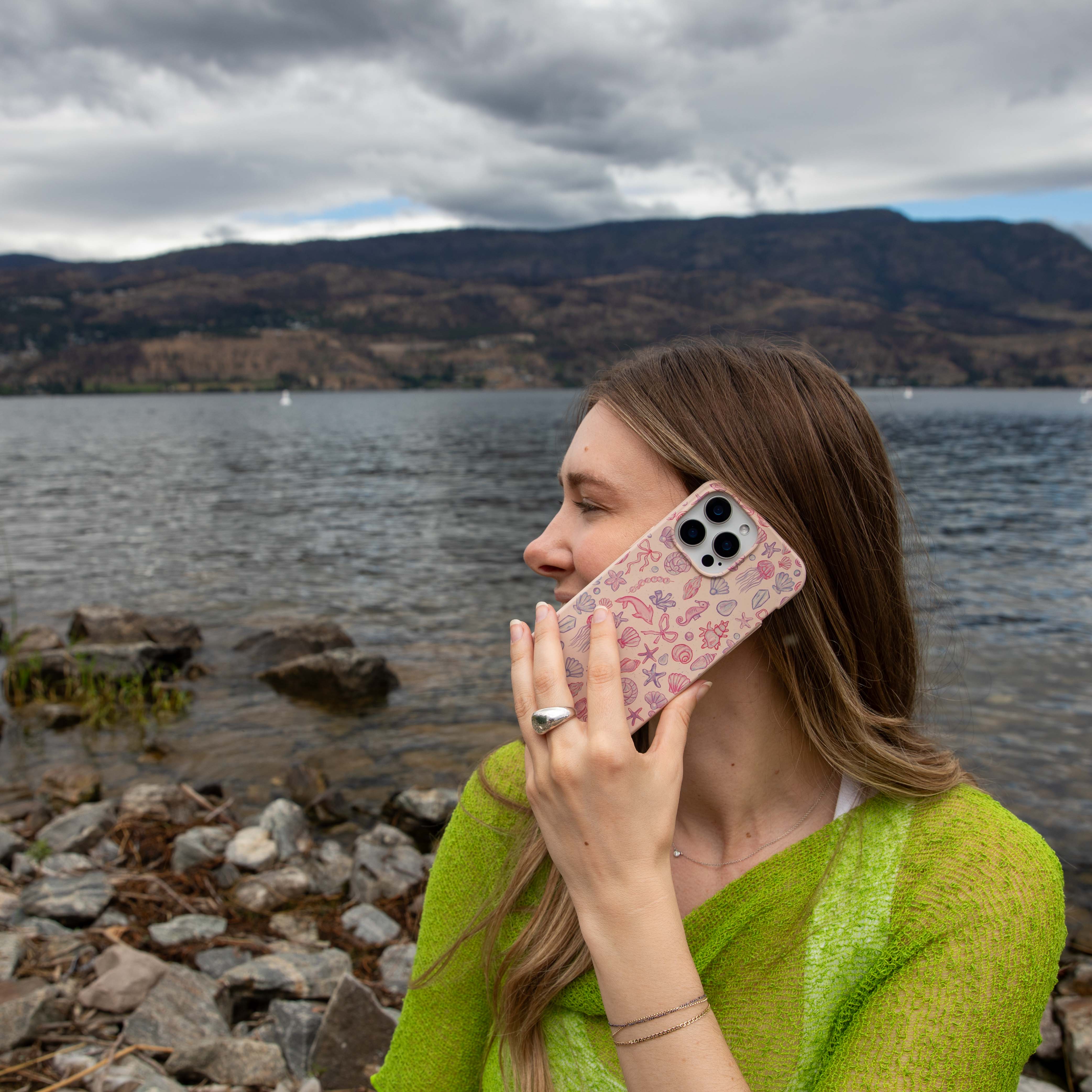 Seashell Mermaid Dreams Samsung Galaxy S24+(Plus) Case - Image 8