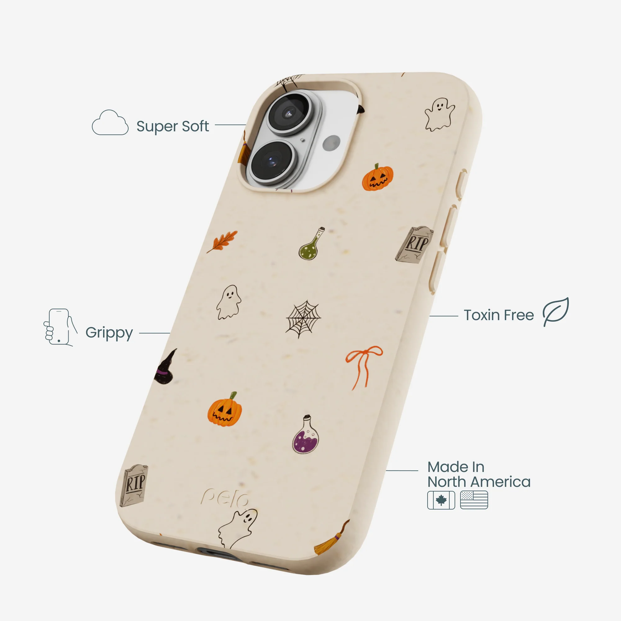 Seashell Mini Halloween iPhone 17 Case - Image 4
