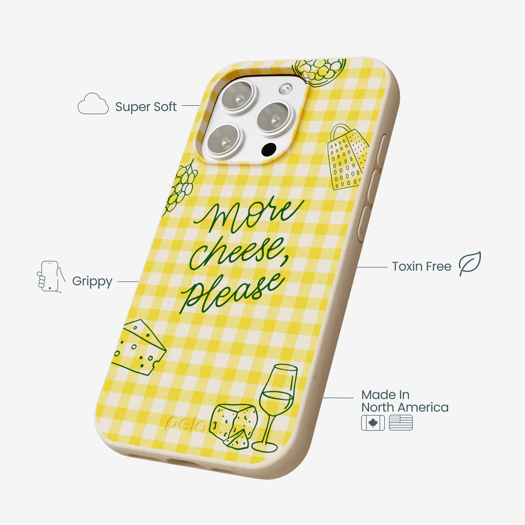 Seashell More Cheese iPhone 16 Pro Max Case - Image 4