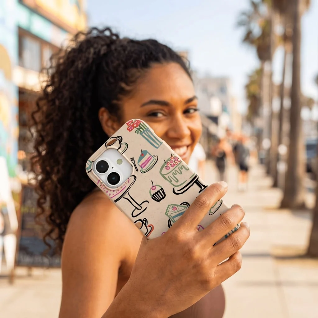 Seashell Pastry Hour iPhone XR Case - Image 2