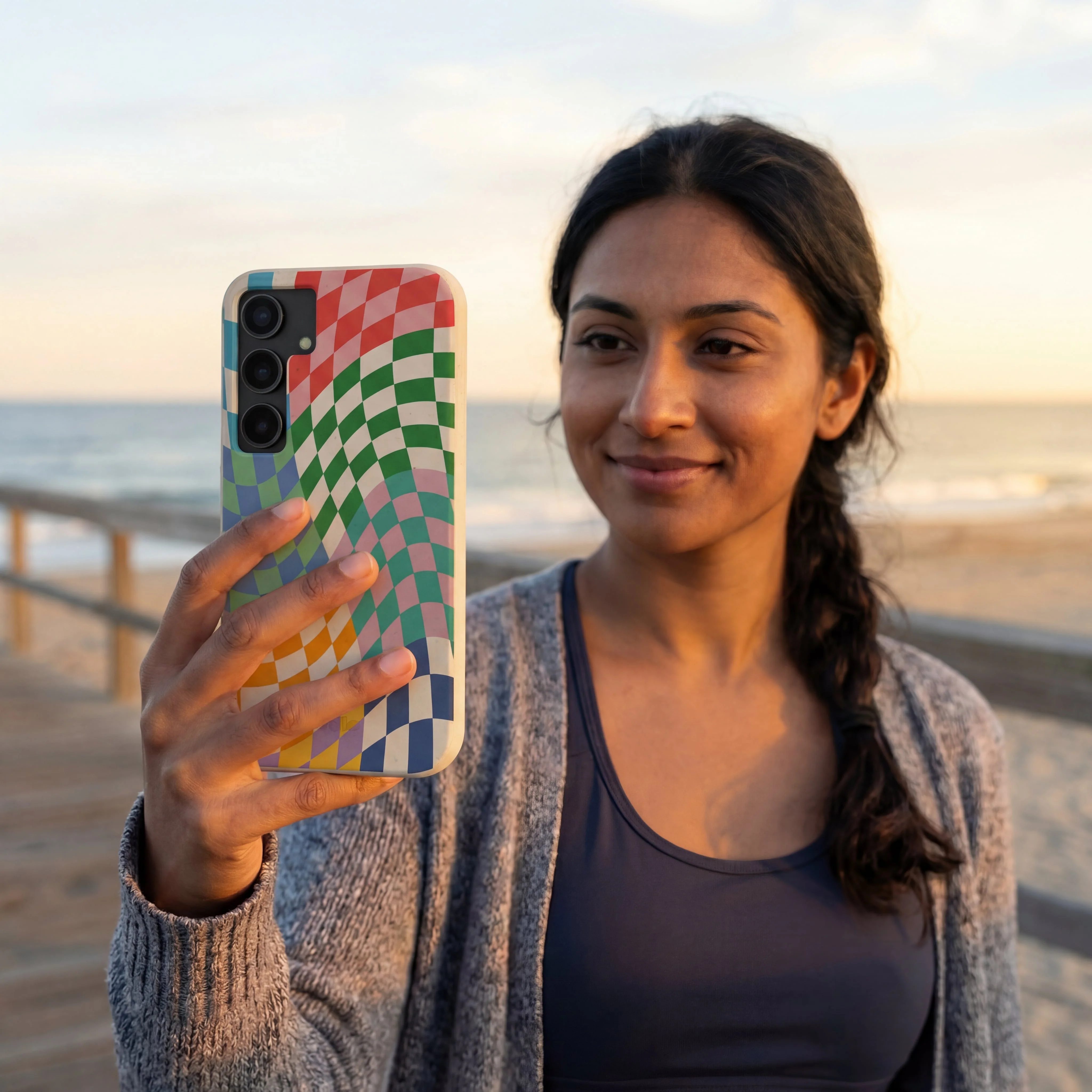 Seashell Patchwork iPhone 16e/17e Case - Image 3