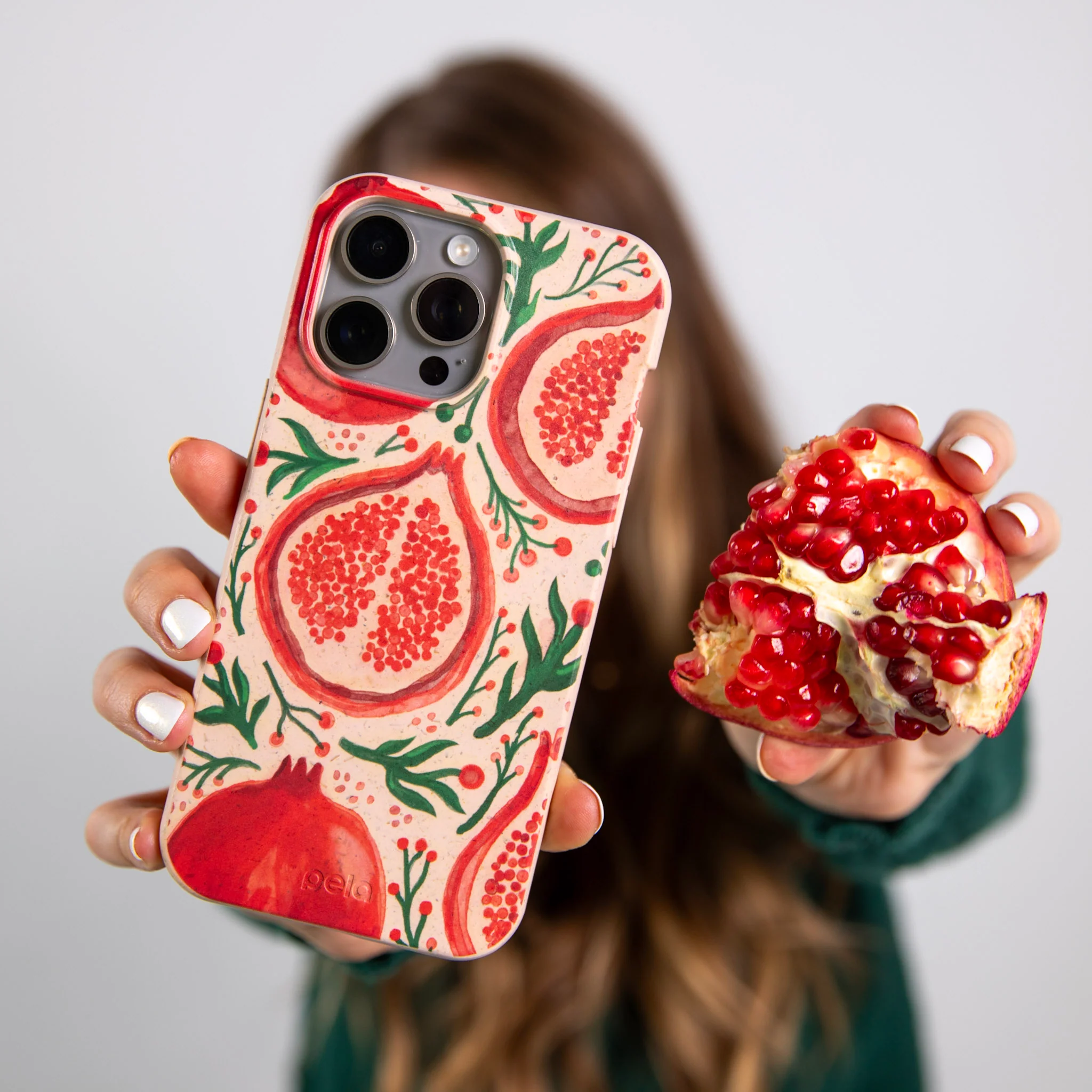 Seashell Pomegranate Cheer Samsung Galaxy S25 Case - Image 6