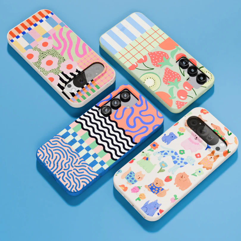 Seashell Pup Bloom Google Pixel 8a Case - Image 5