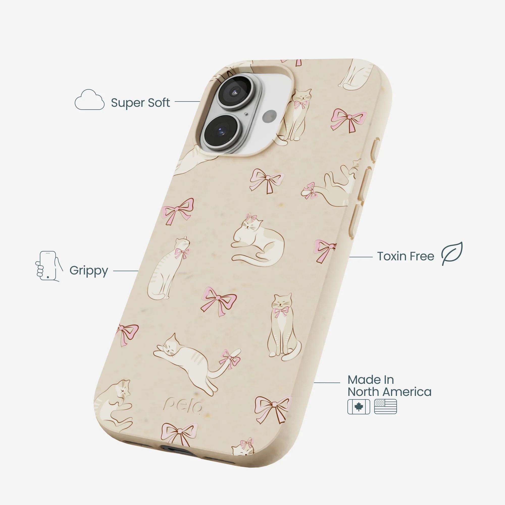 Seashell Purrfect iPhone 17 Case - Image 3