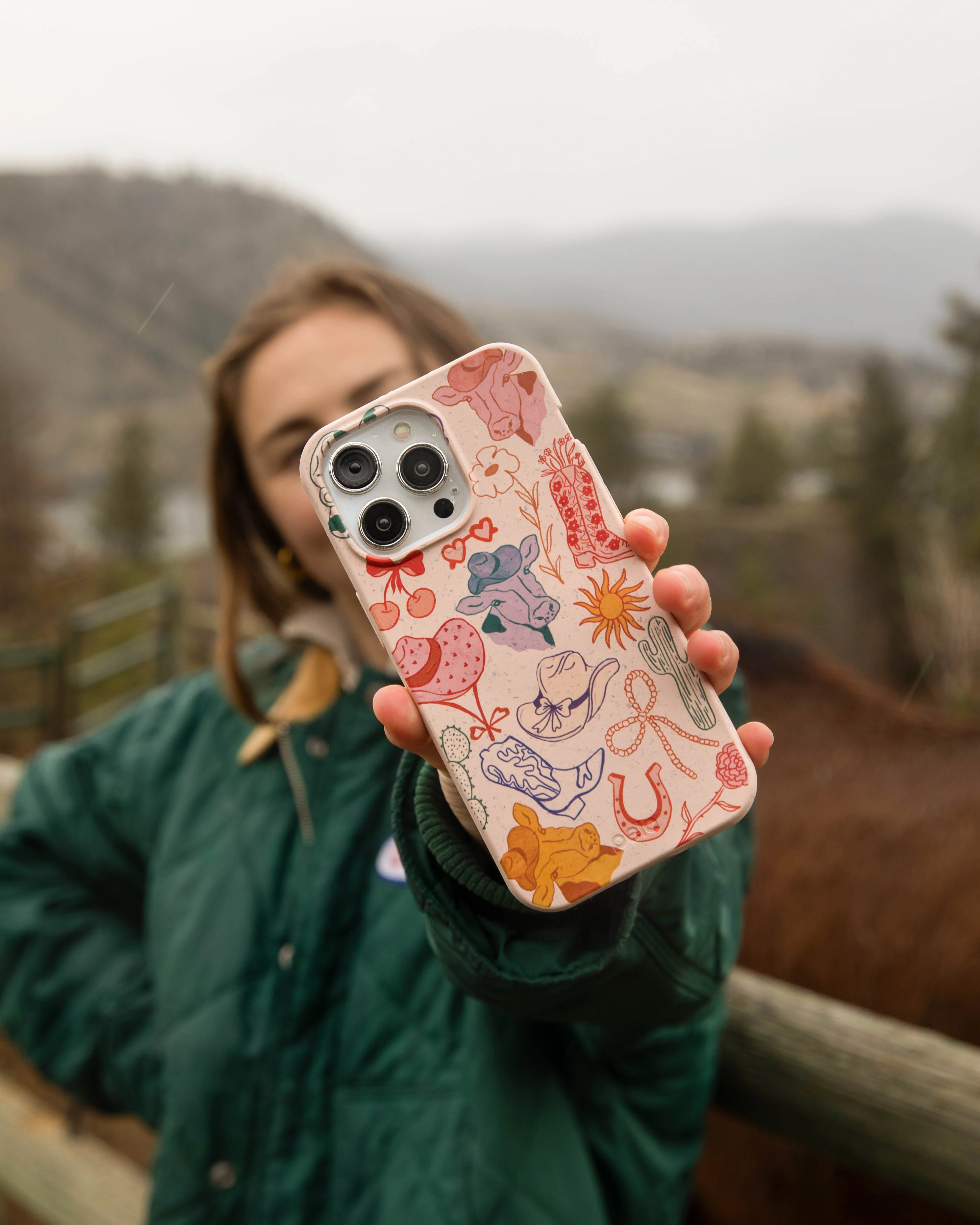 Seashell Retro Rodeo Google Pixel 8 Case - Image 2
