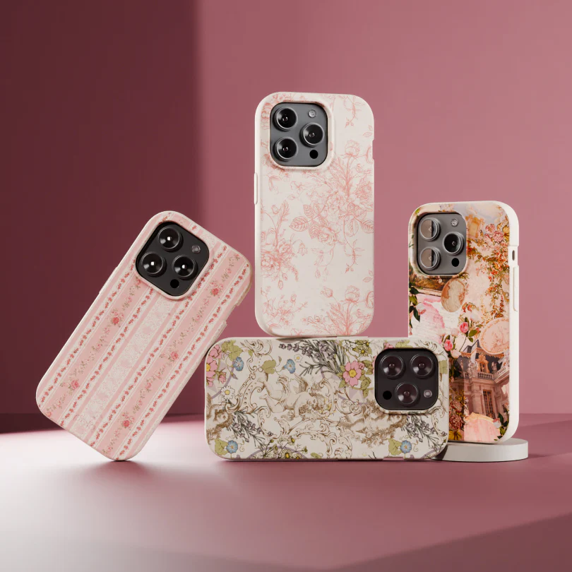 Seashell Rococo Bouquets Google Pixel 6 Case - Image 2