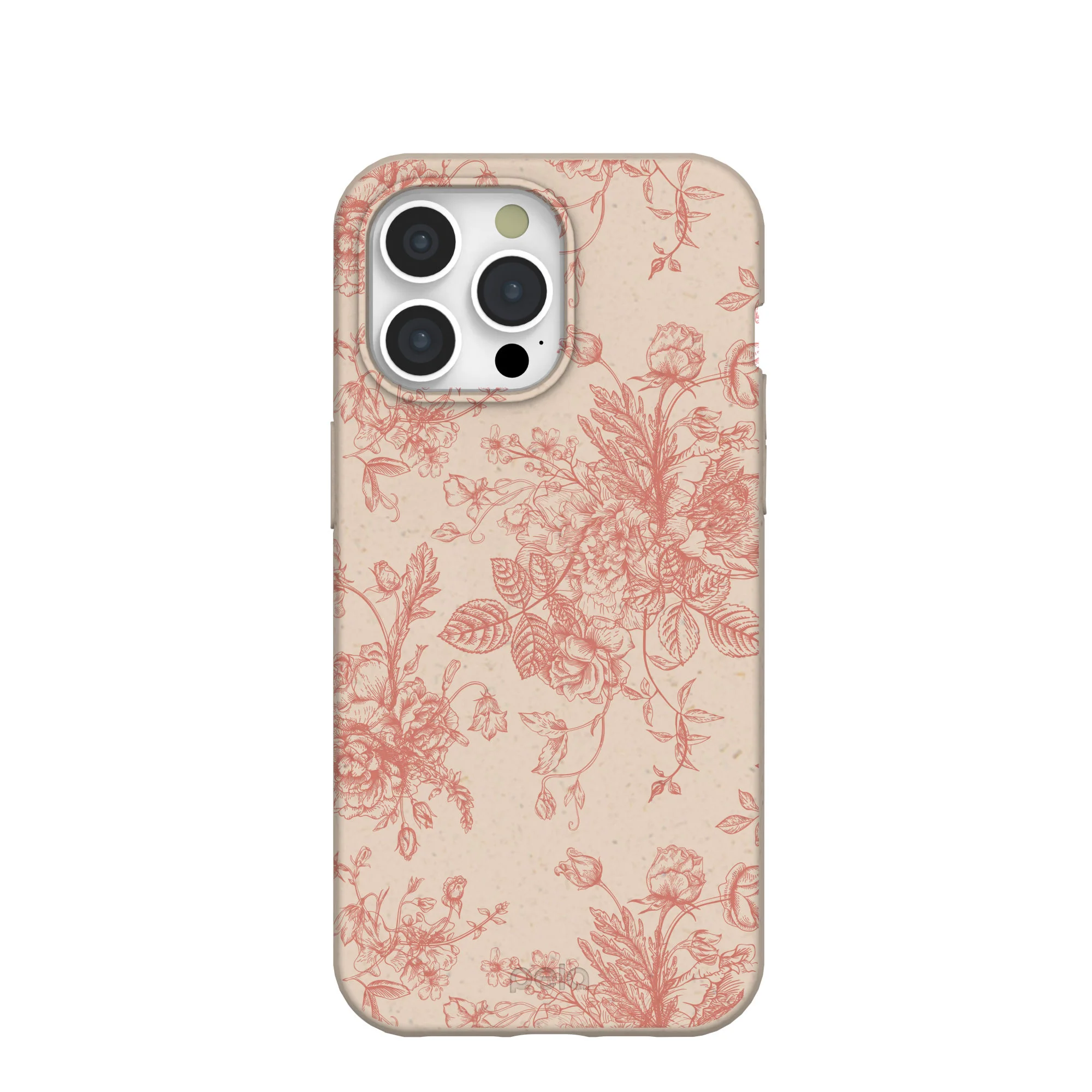 Seashell Rococo Bouquets iPhone 15 Pro Max Case