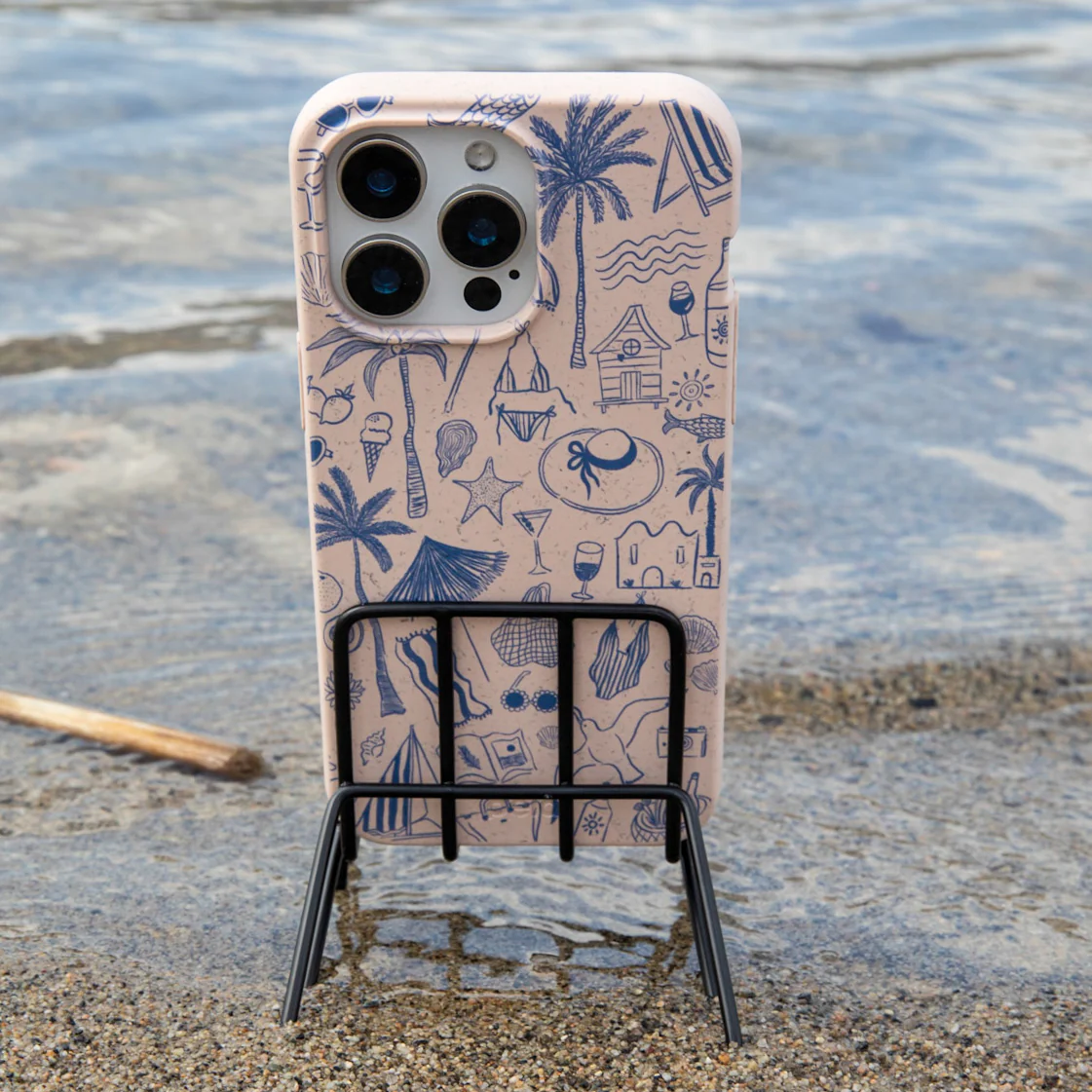 Seashell Salted Ink iPhone 12 Pro Max Case - Image 2