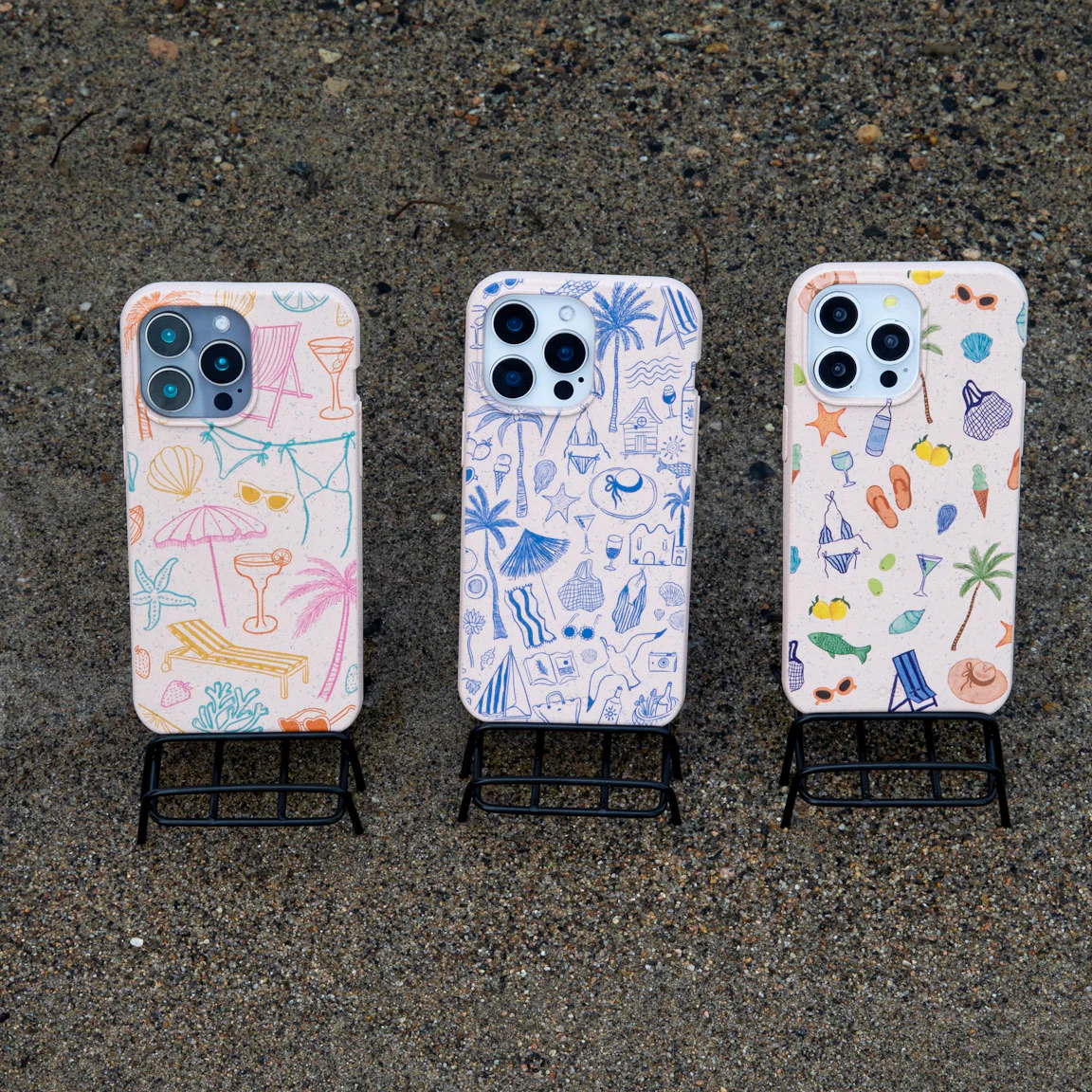 Seashell Salted Ink iPhone 14 Plus Case - Image 6