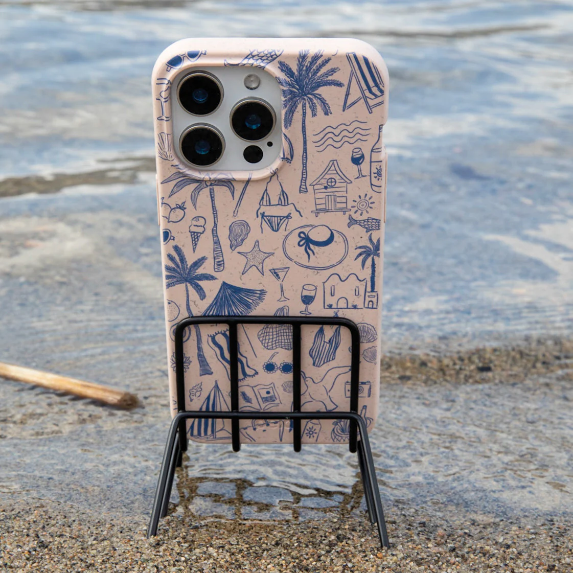 Seashell Salted Ink Samsung Galaxy S24+(Plus) Case - Image 5