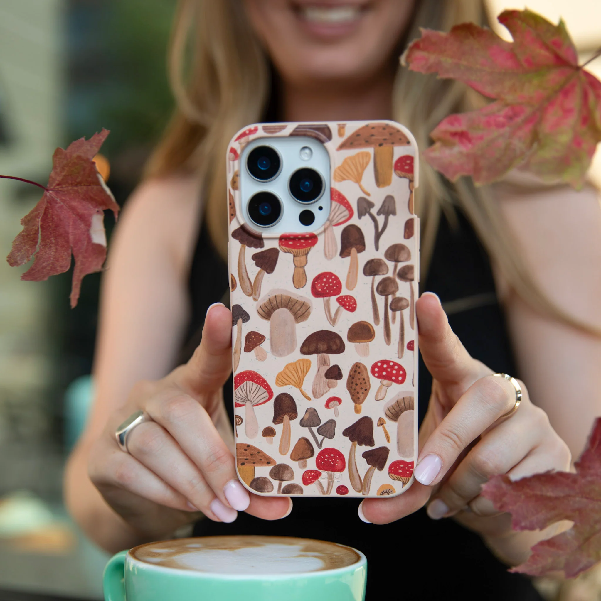 Seashell Shroomy Days iPhone 14 Pro Max Case - Image 7