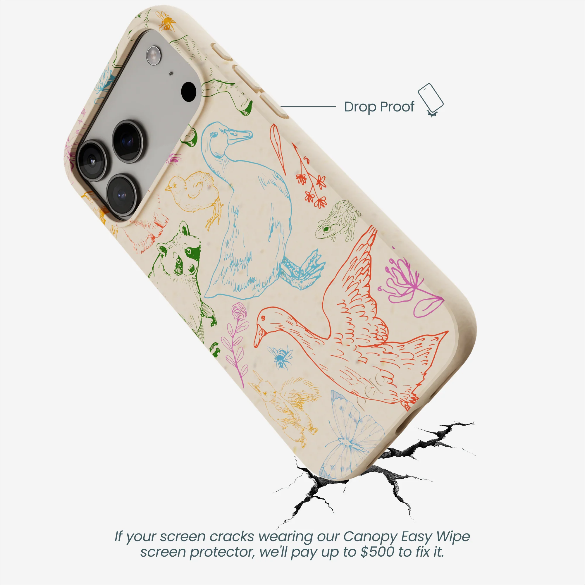 Seashell Springline Magic iPhone 17 Pro Max Case - Image 5