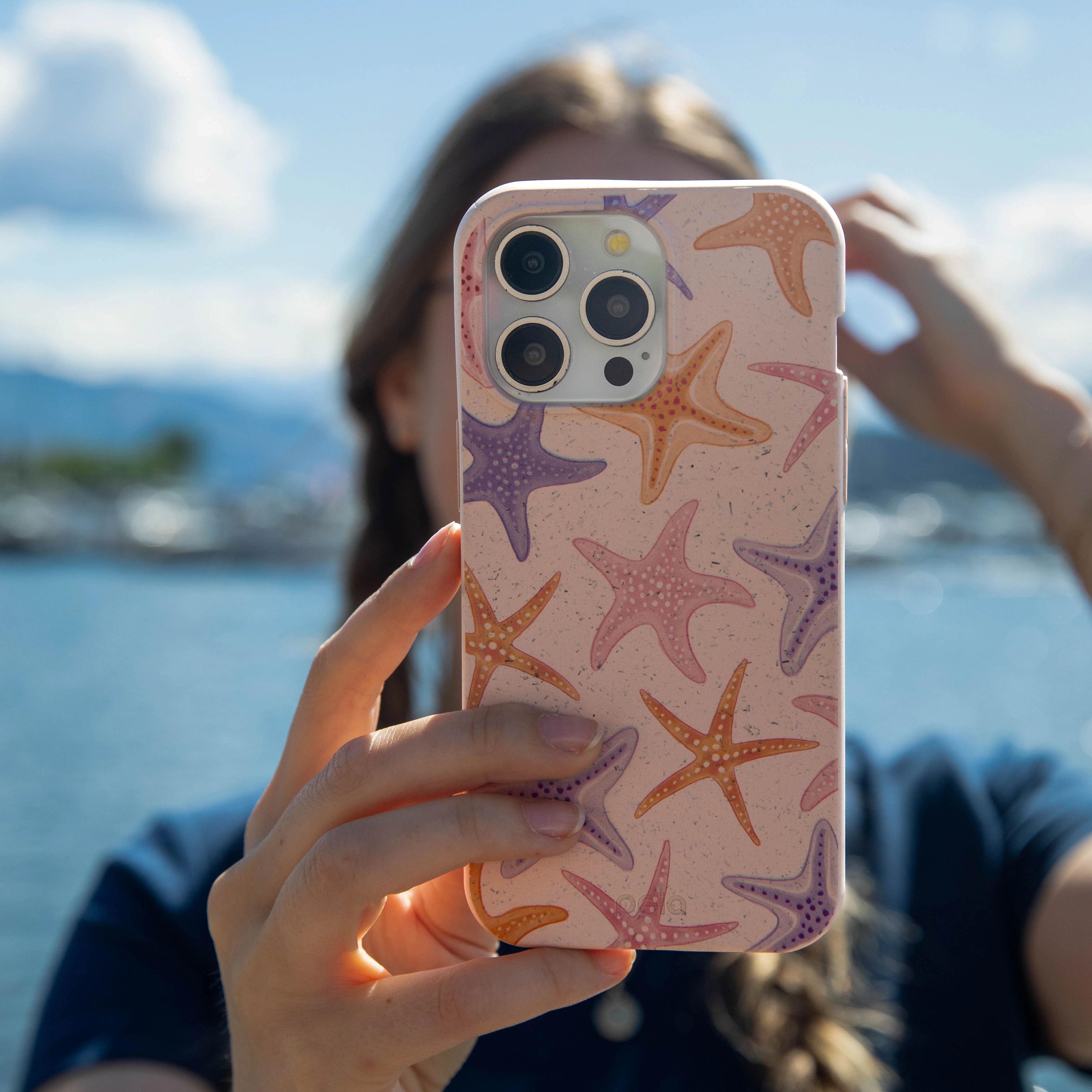 Seashell Starfish Parade iPhone 13 Pro Max Case - Image 2