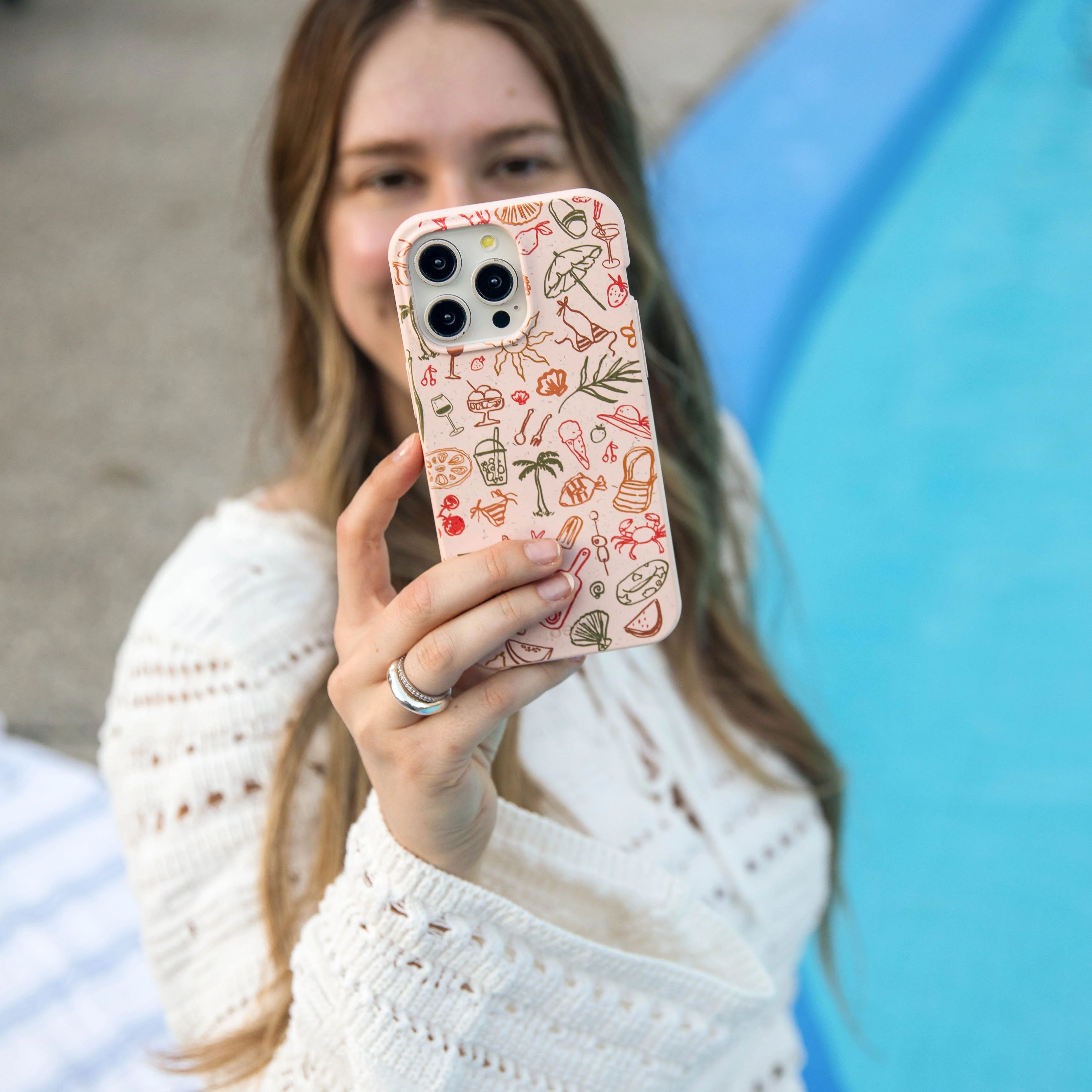 Seashell Sunkissed Samsung Galaxy S24 Ultra Case - Image 5
