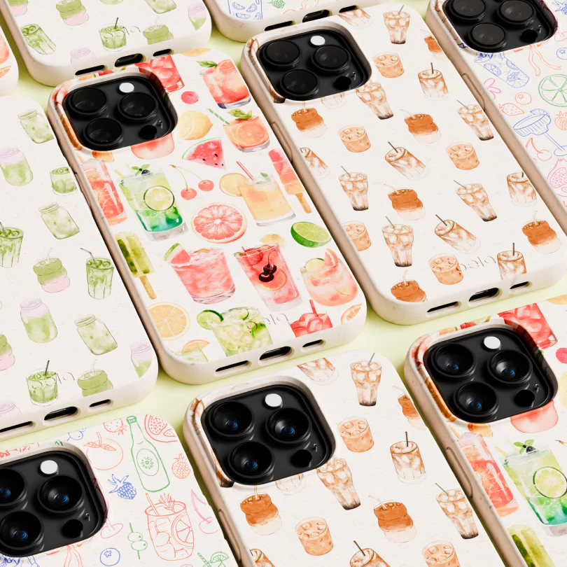 Seashell Sunset Sips iPhone 12/ iPhone 12 Pro Case - Image 7